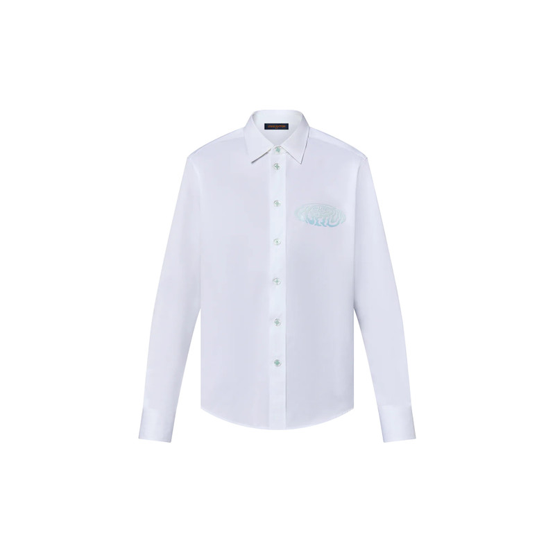 Long-Sleeved Cotton Shirt 1