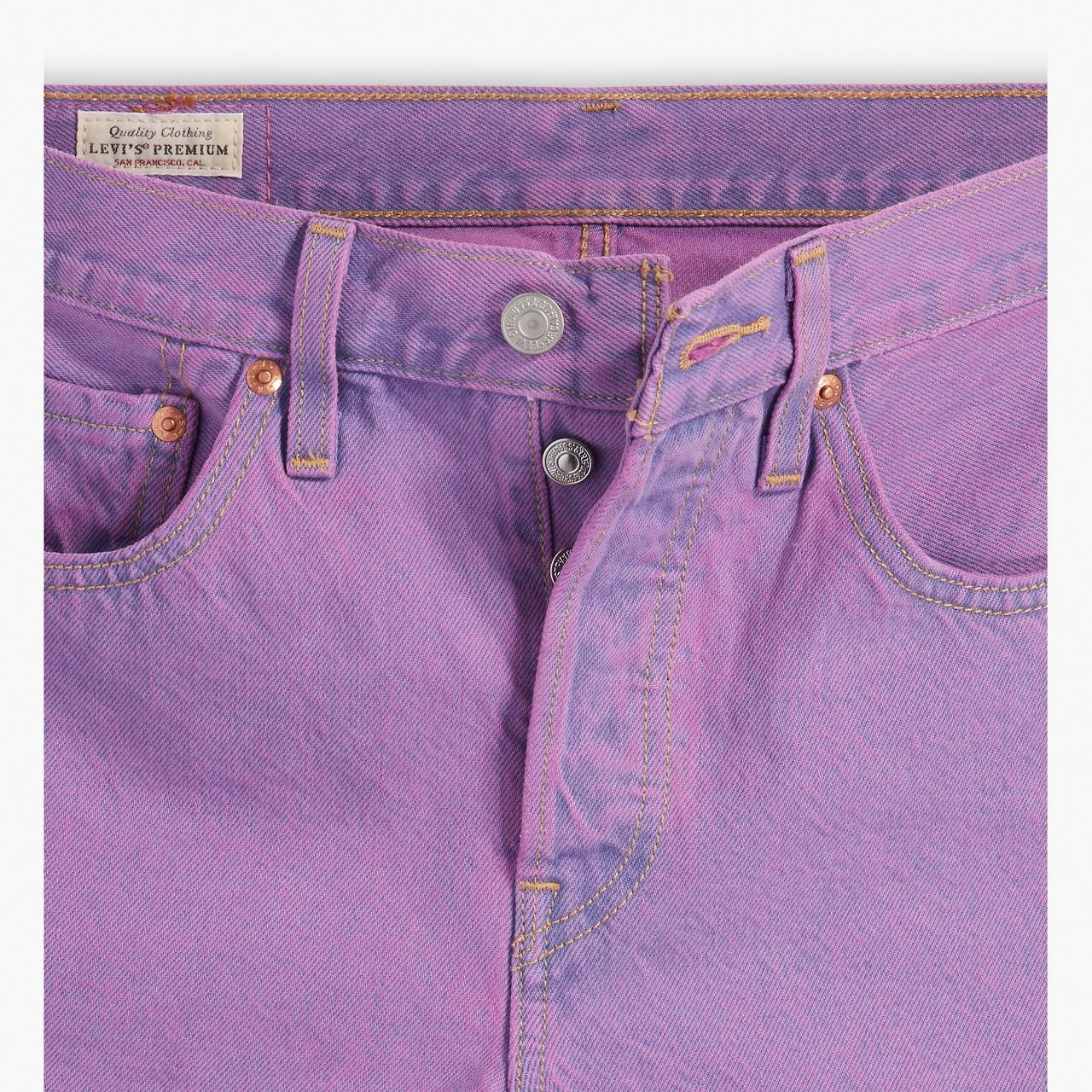 501® HIGH RISE WOMEN'S COLORED DENIM SHORTS - 9