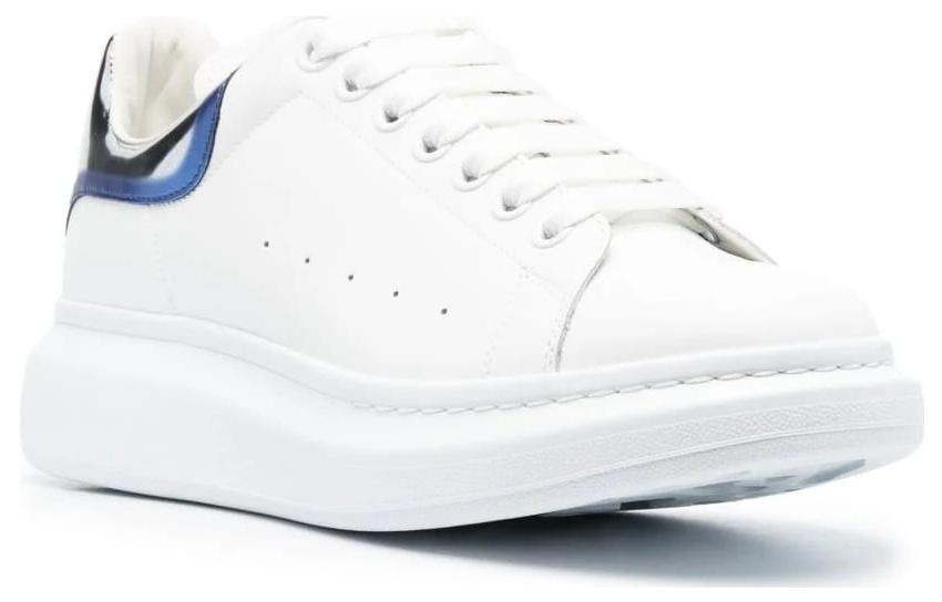 Alexander McQueen Oversized Sneakers 'White Black Blue' 750335WIDJN8711 - 3