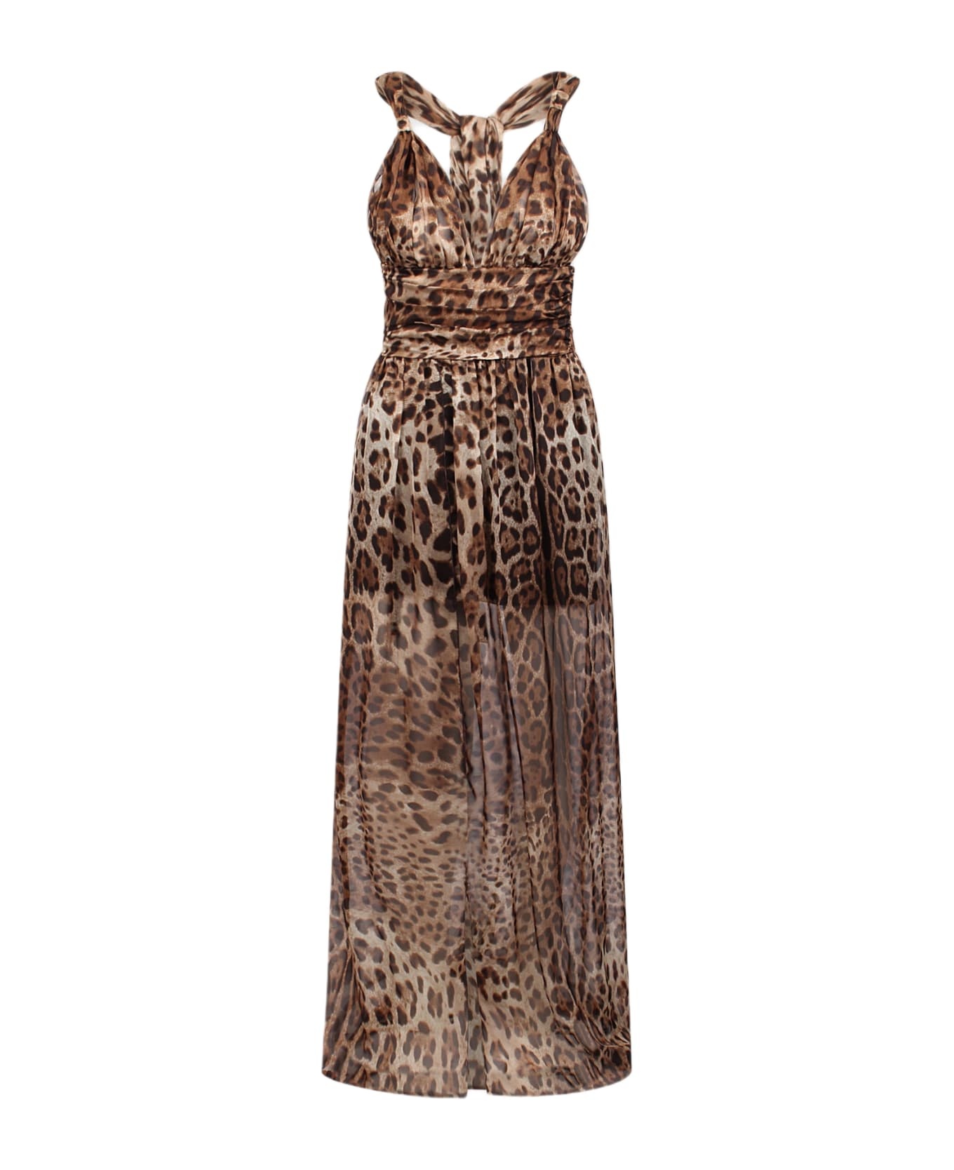 Dolce & Gabbana Leopard-print Dress - 1