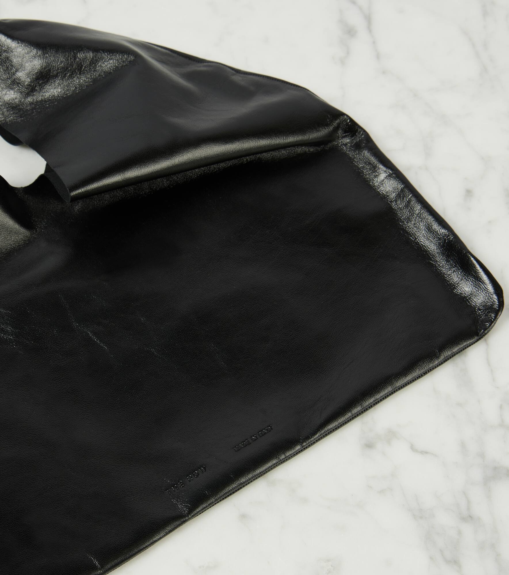 Bindle Small leather tote bag - 6