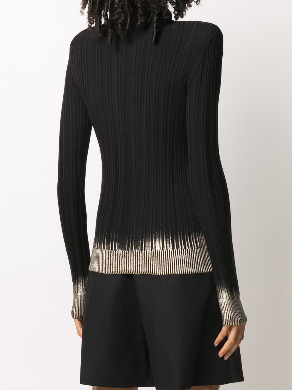 buttoned knit jumper - 4