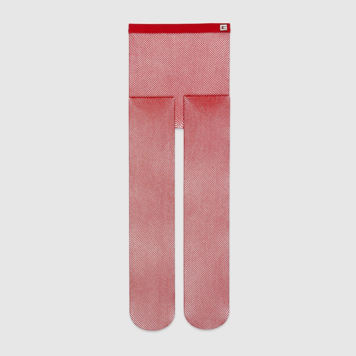Stretch nylon tights with Retro Square G - 1