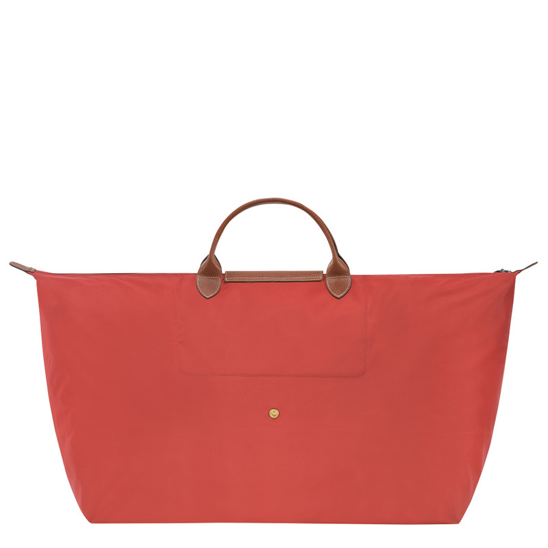 Le Pliage Original M Travel bag Tomato - Recycled canvas 3