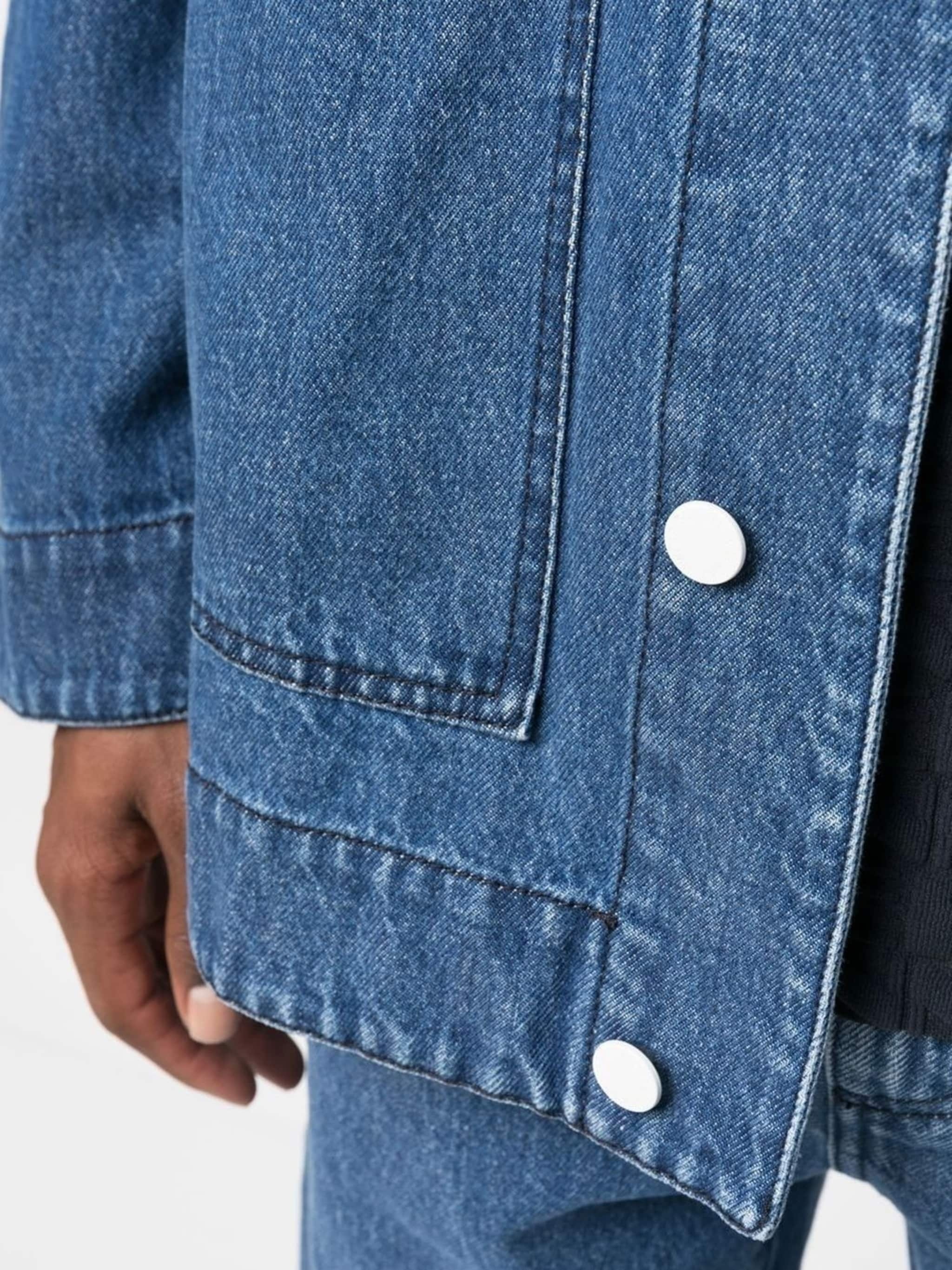 新品 SUNNEI スンネイ SU POCKET SHIRT JACKET SUNNEI washed-denim shirt jacket | eraldo | REVERSIBLE