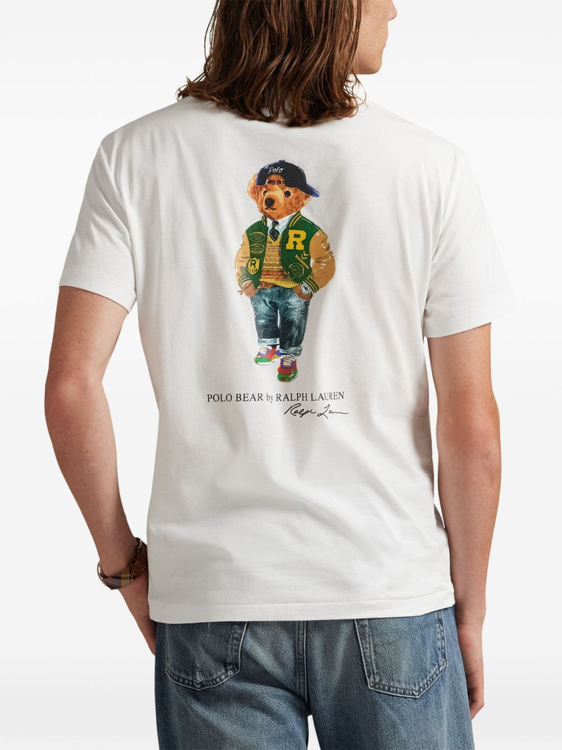 Polo Bear back-print chest-pocket T-shirt 4