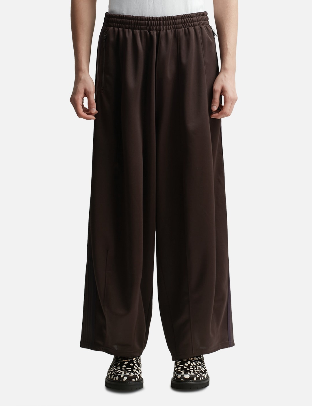 RELAXED TRACK PANTS - POLY SMOOTH - 3