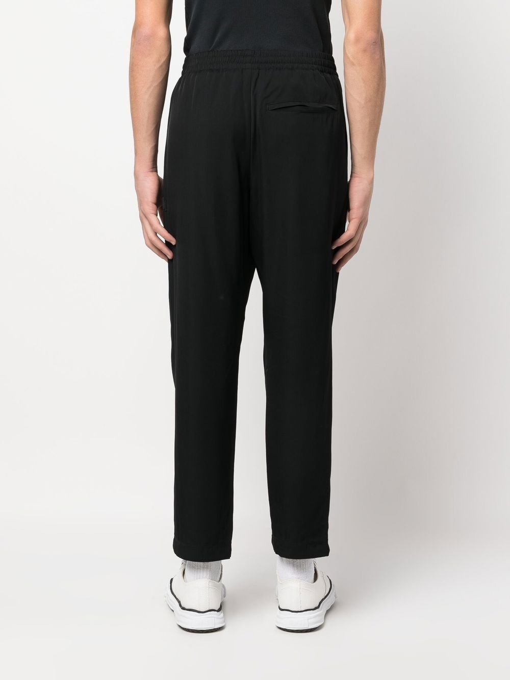 mid-rise straight-leg trousers - 4