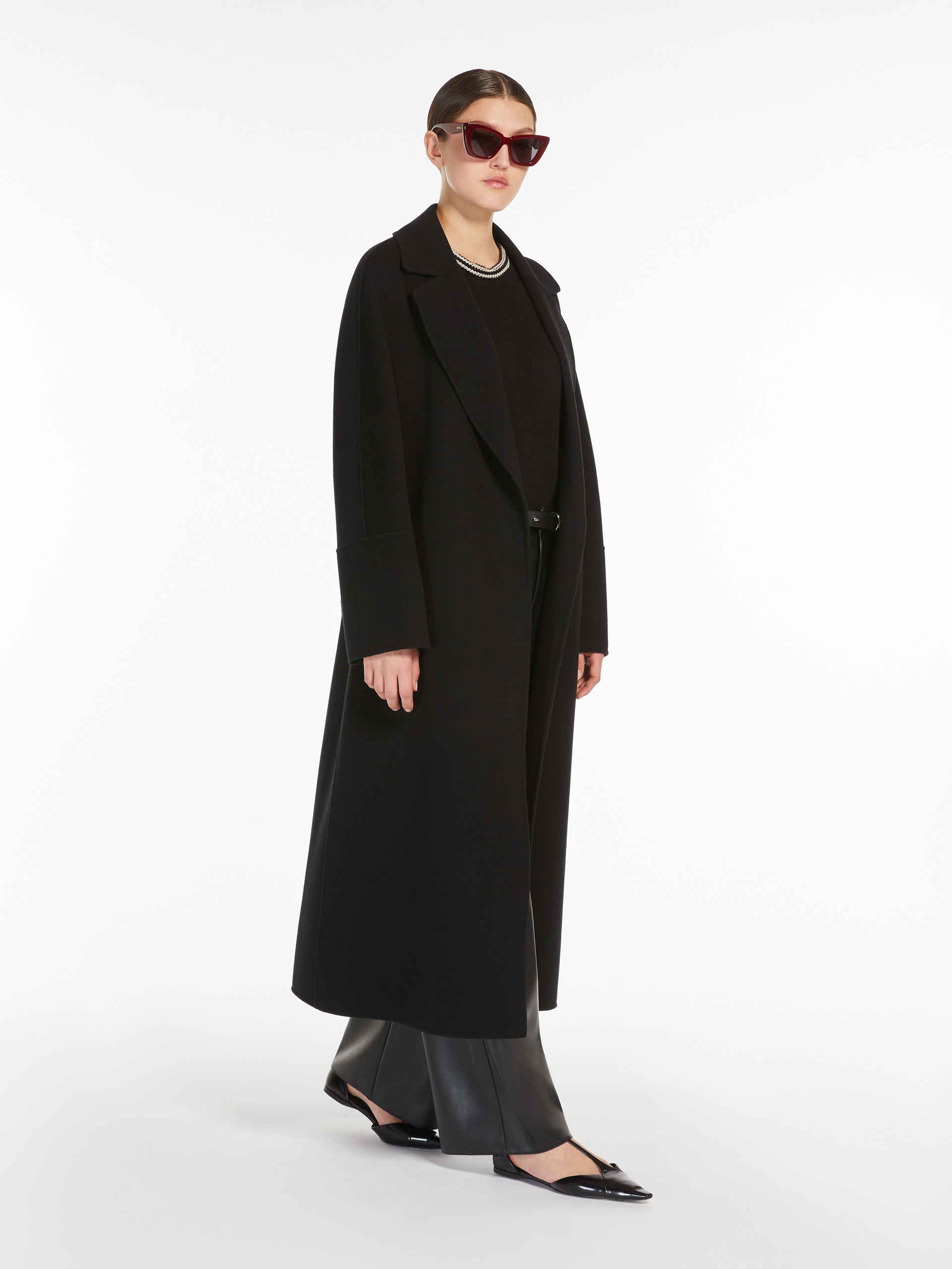 ELISA Long wool robe coat - 2