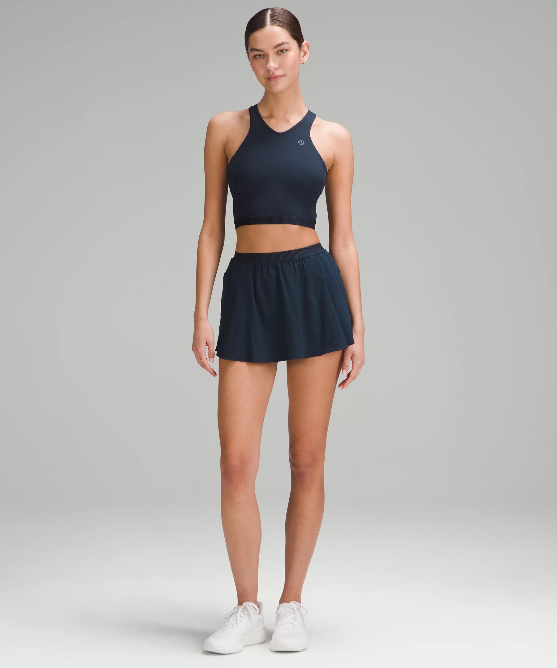 Narrow Waistband Tennis Skirt - 2