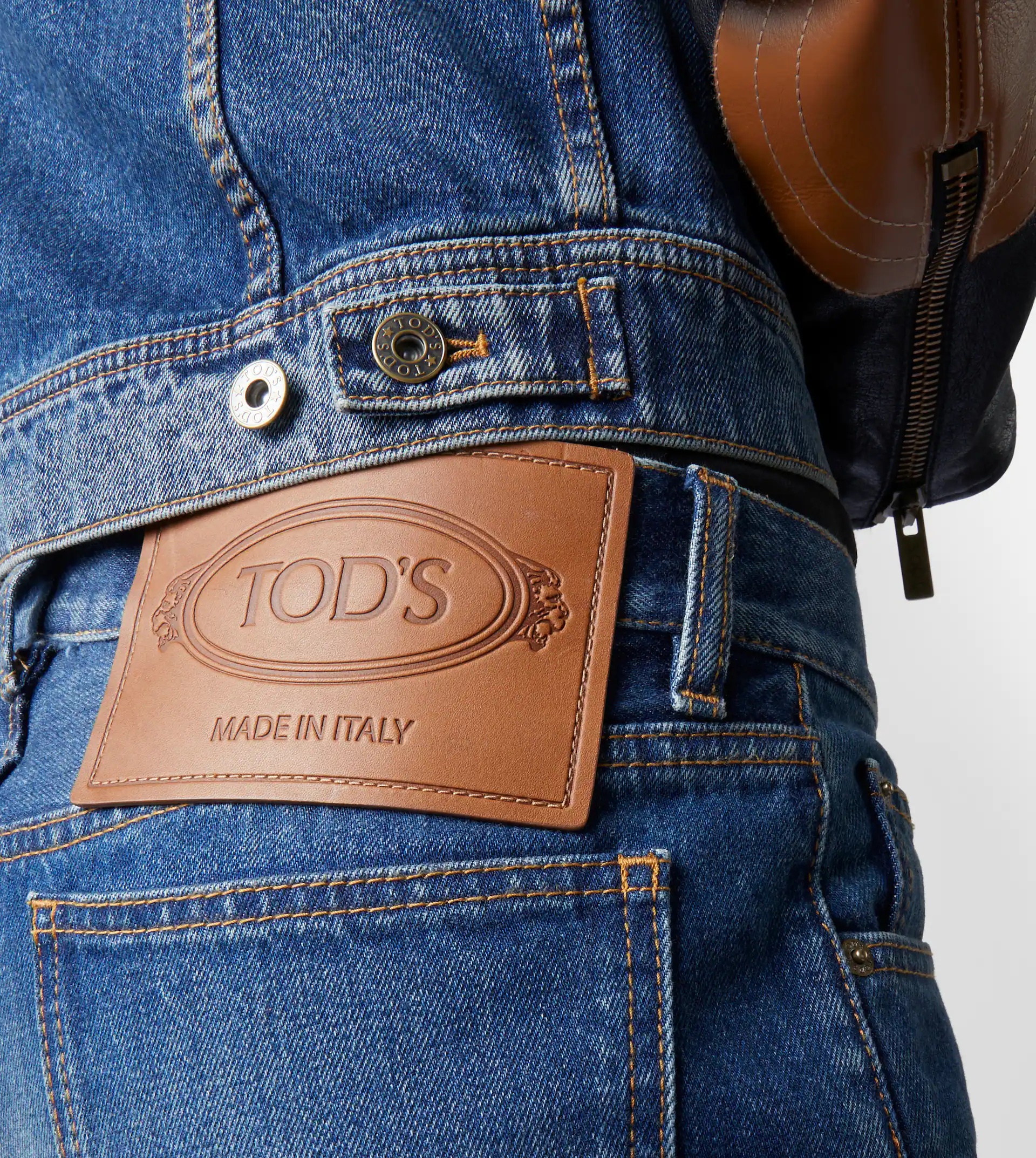 TOD'S 5 POCKET JEANS - BLUE - 5