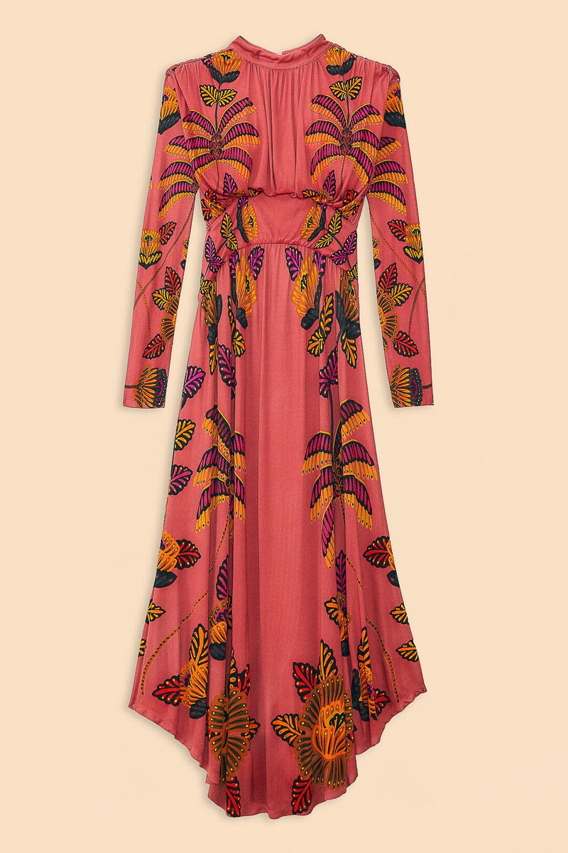 Blush Living Bloom High Neck Maxi Dress 7