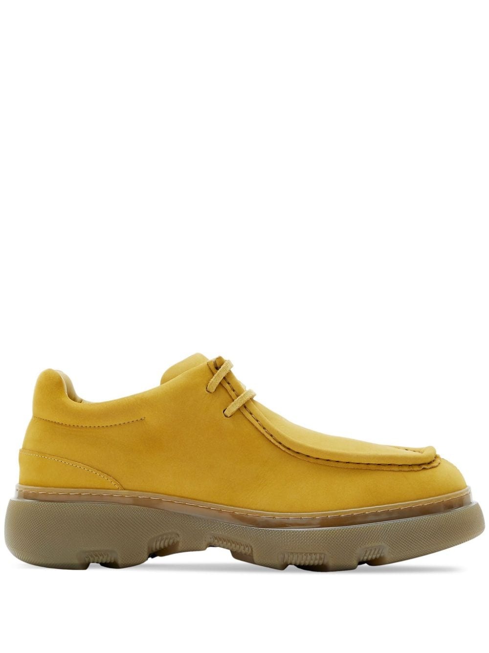Creeper suede Derby shoes - 1