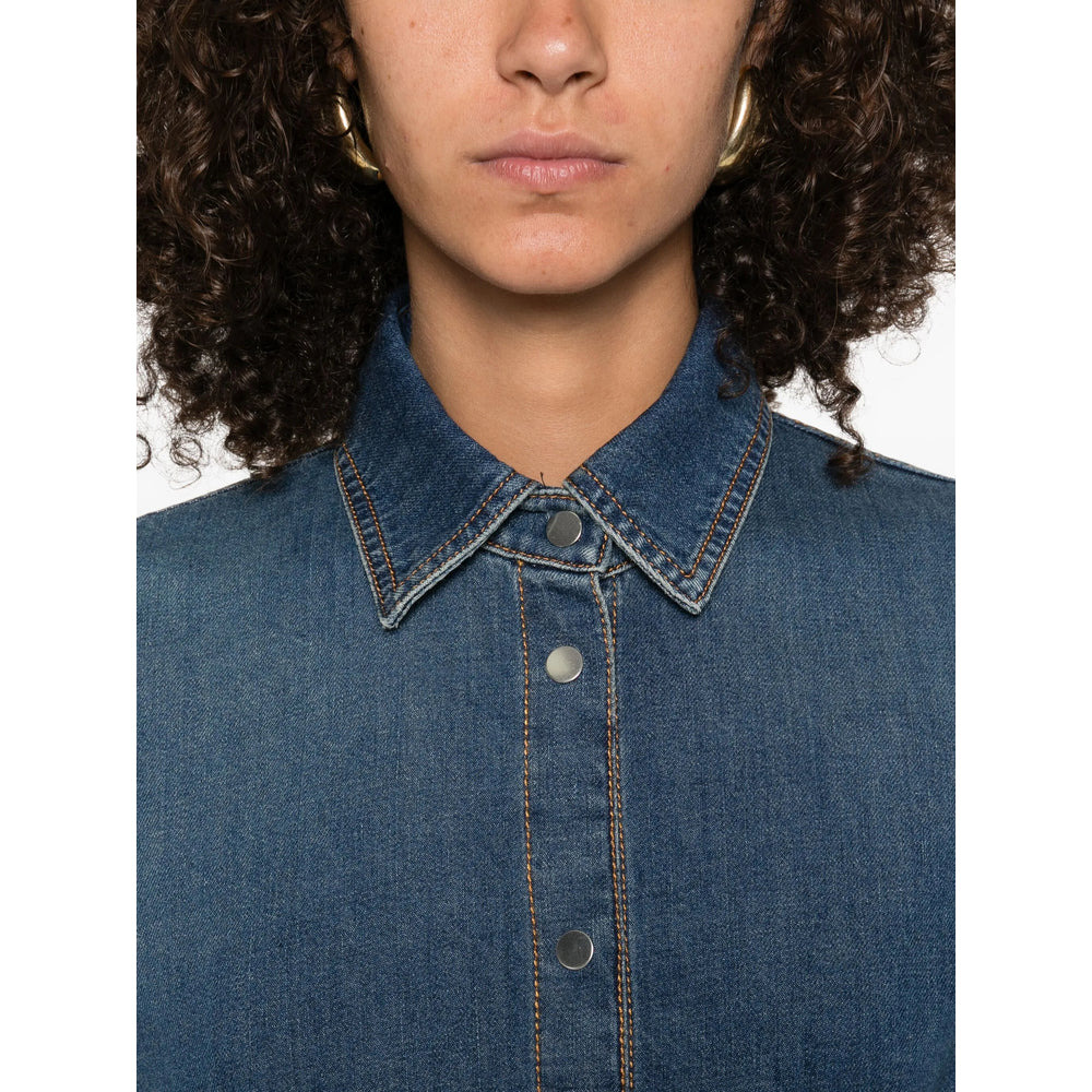 Alaïa Blue Tops - Shirts Women - 3