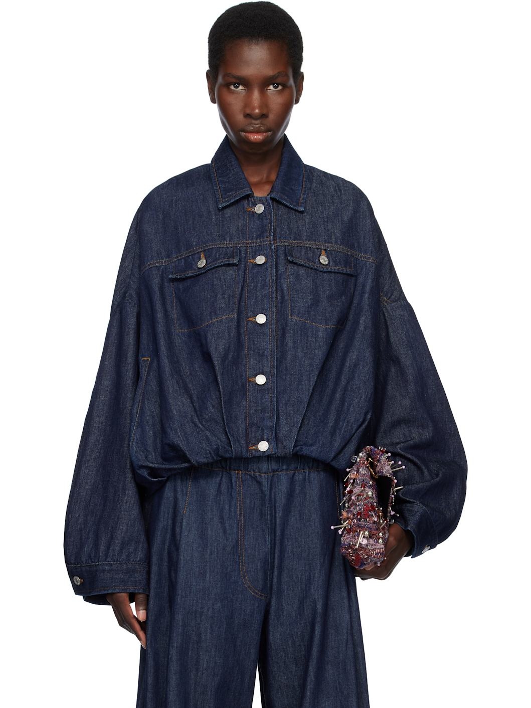 Indigo Overdyed Denim Jacket - 1