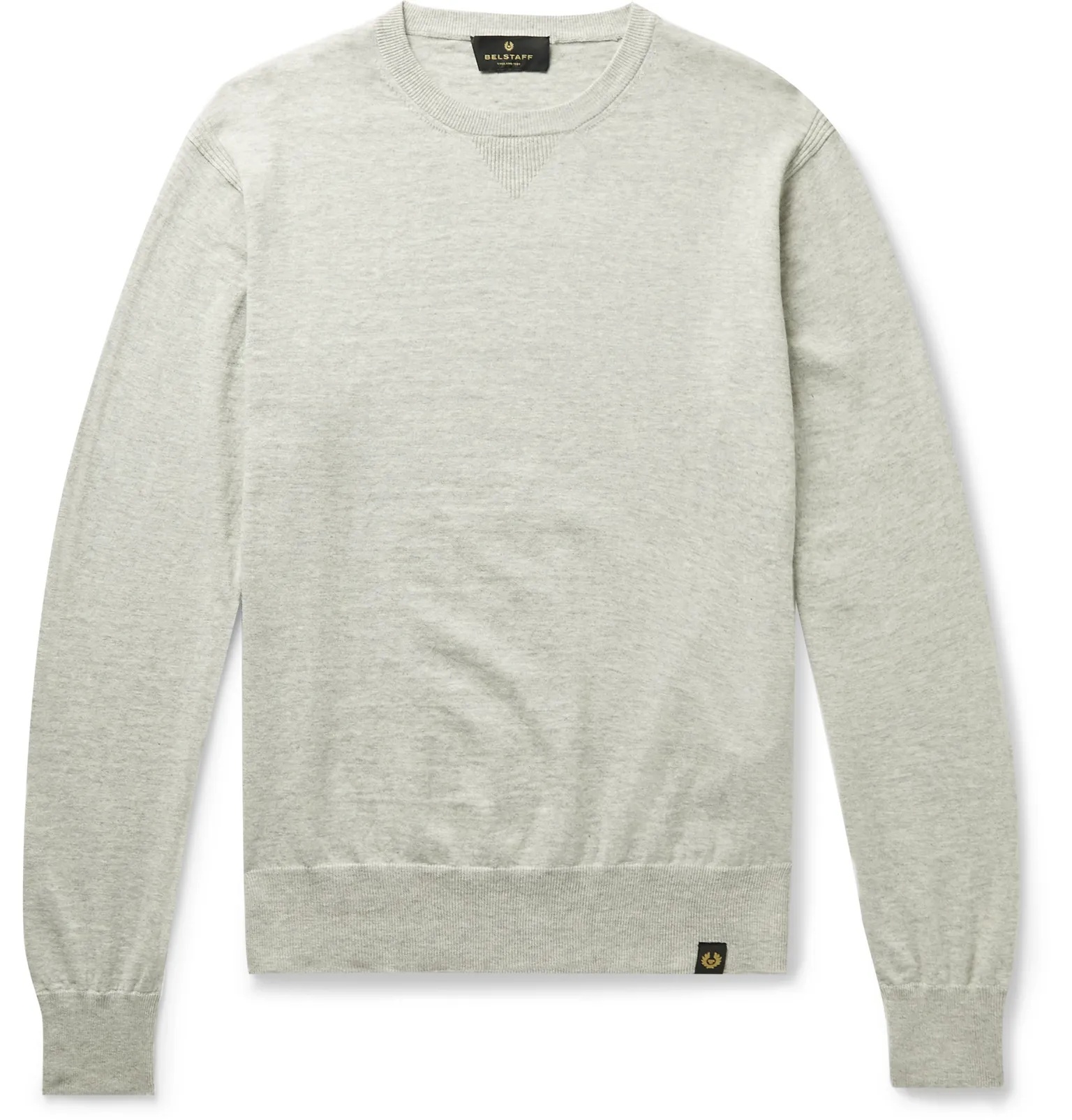 Castle Mélange Cotton and Cashmere-Blend Sweater - 1