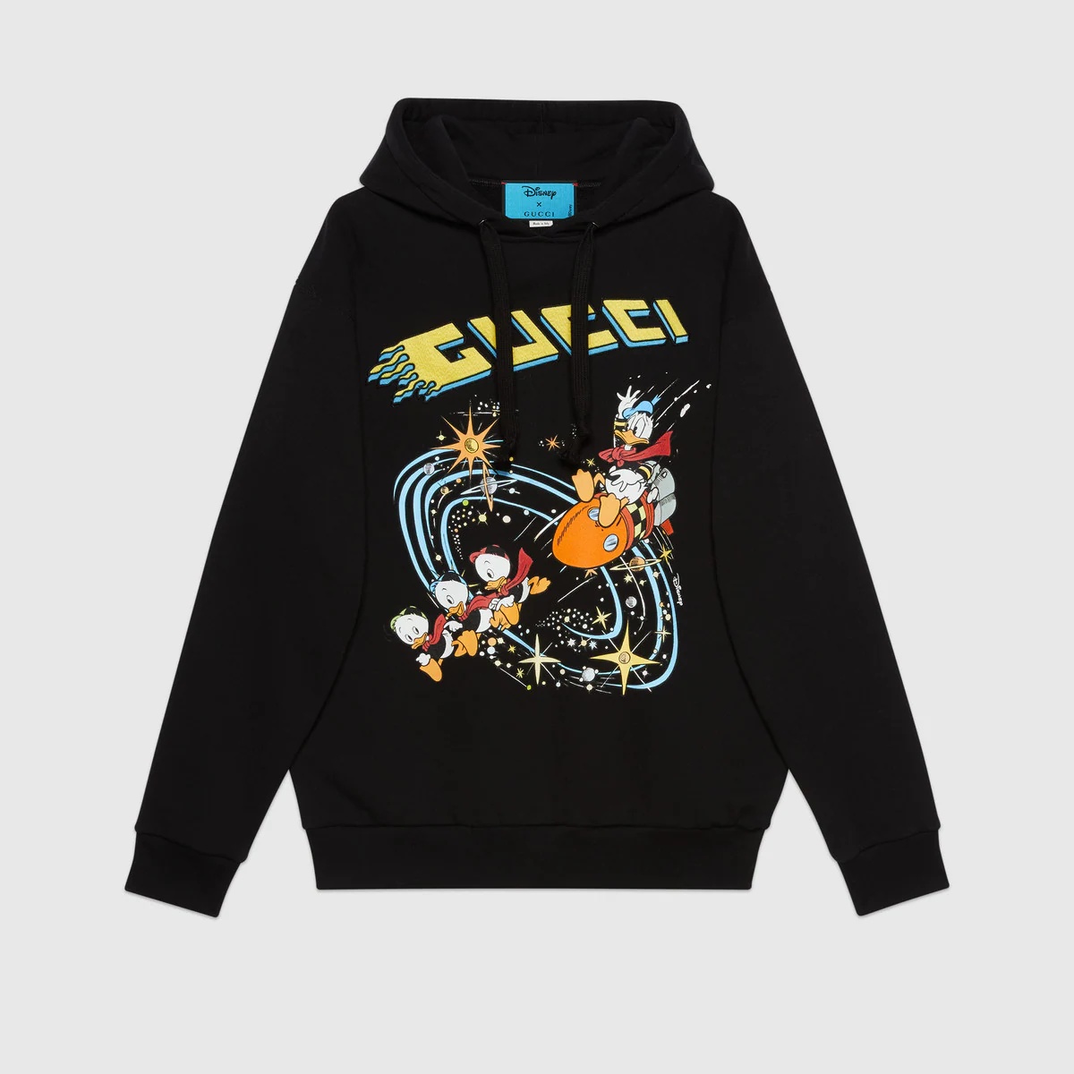 Disney x Gucci Donald Duck hooded sweatshirt - 1