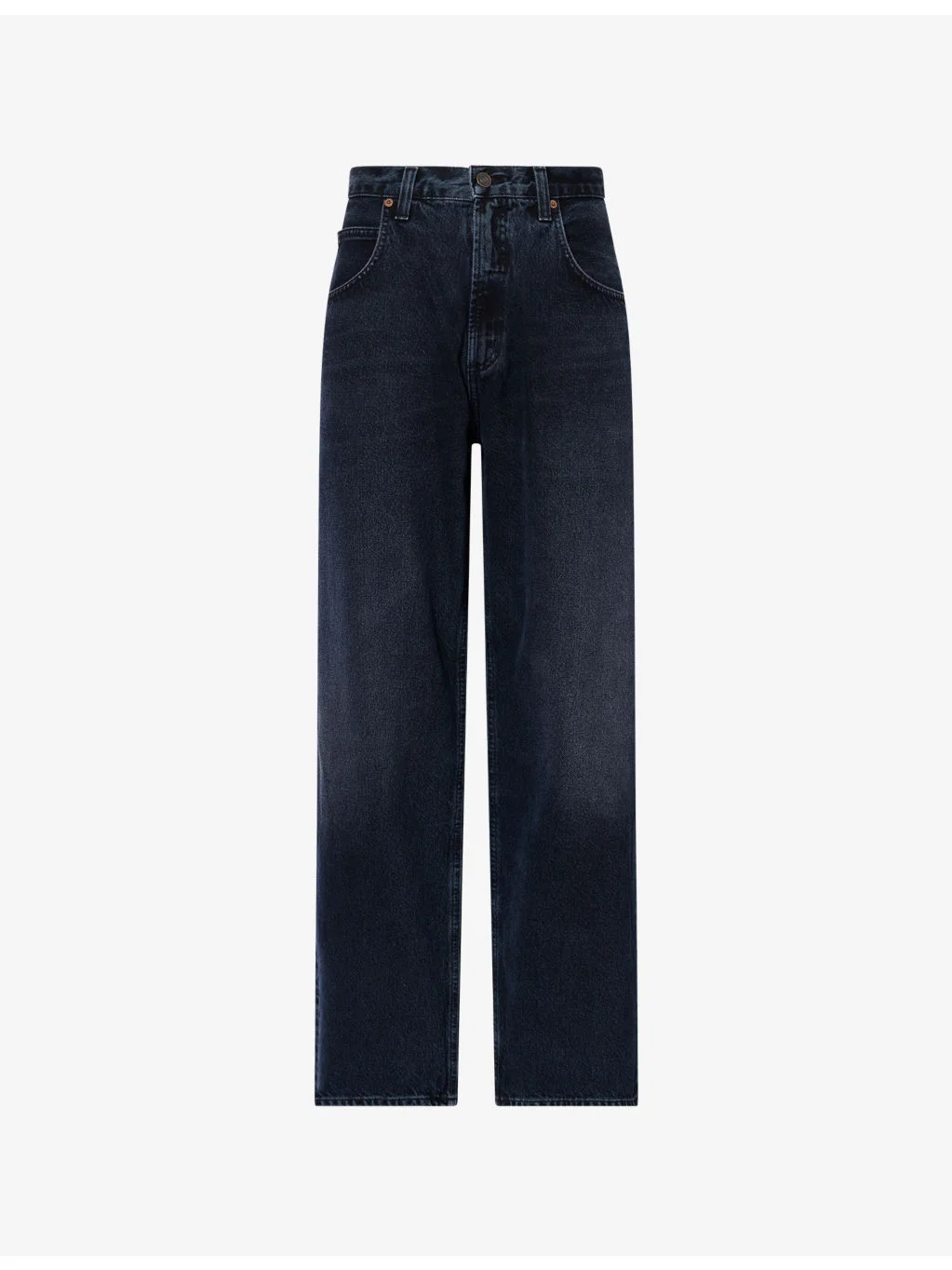 Fusion Baggy Tapered-Leg Denim Jeans - 1