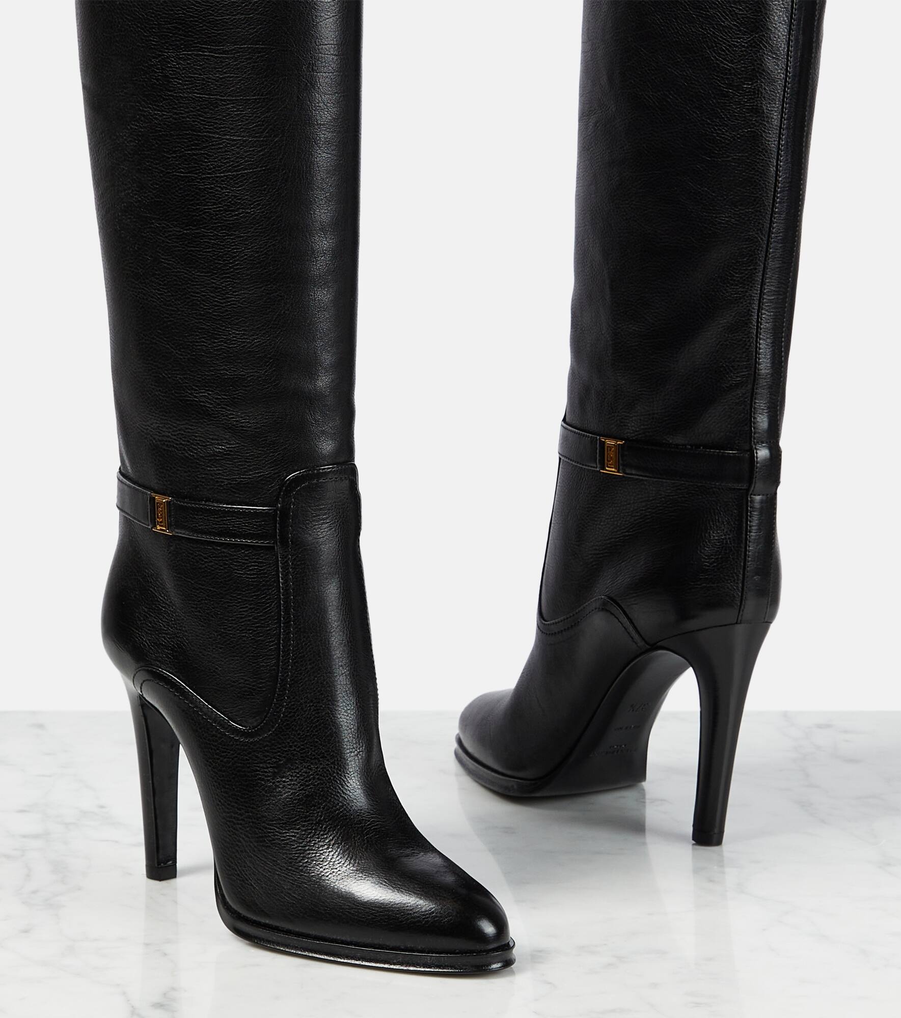 Diane 105 leather knee-high boots - 6