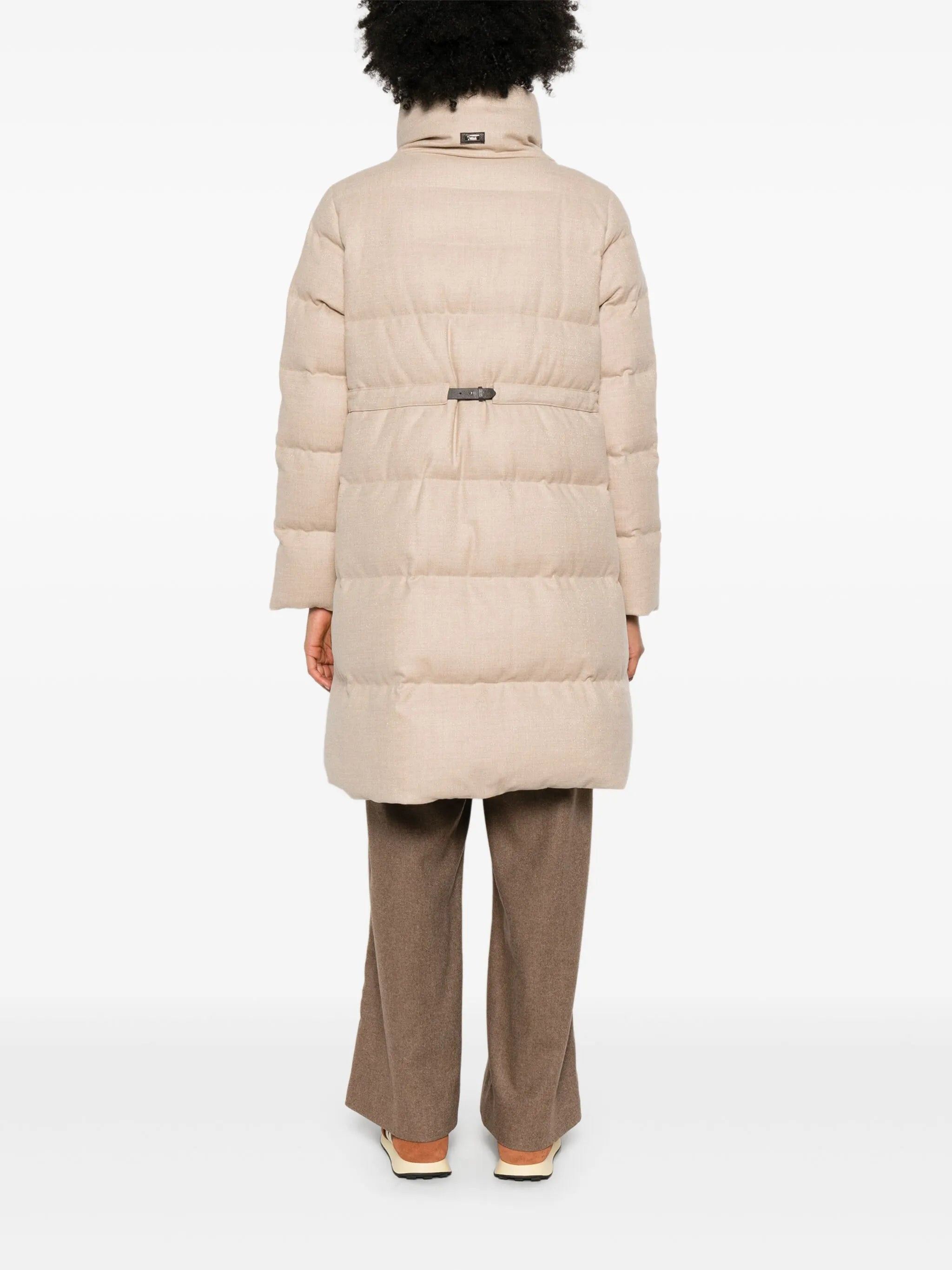 Herno Quilted High-neck Coat - 4