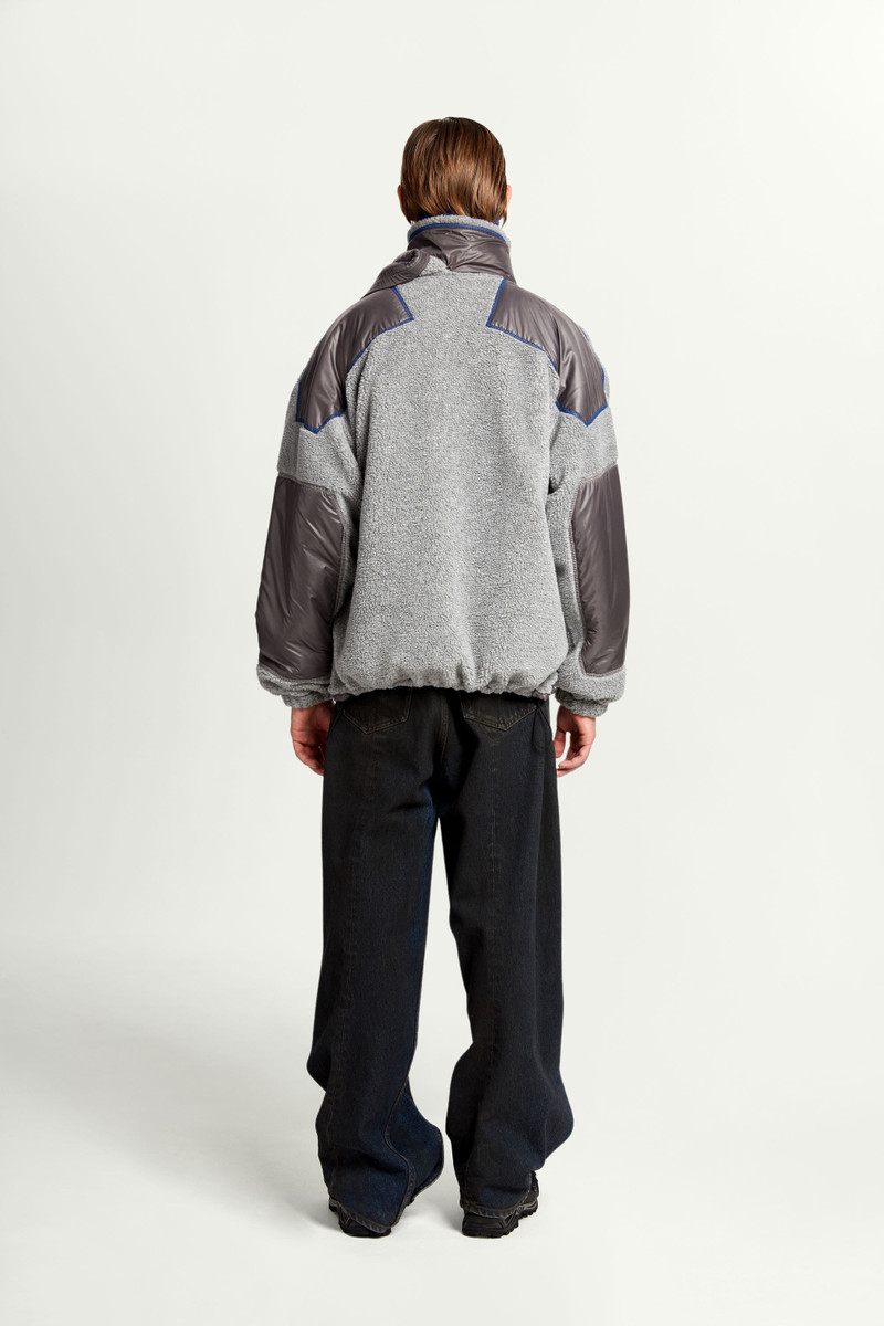 Double Collar Fleece Jacket 9