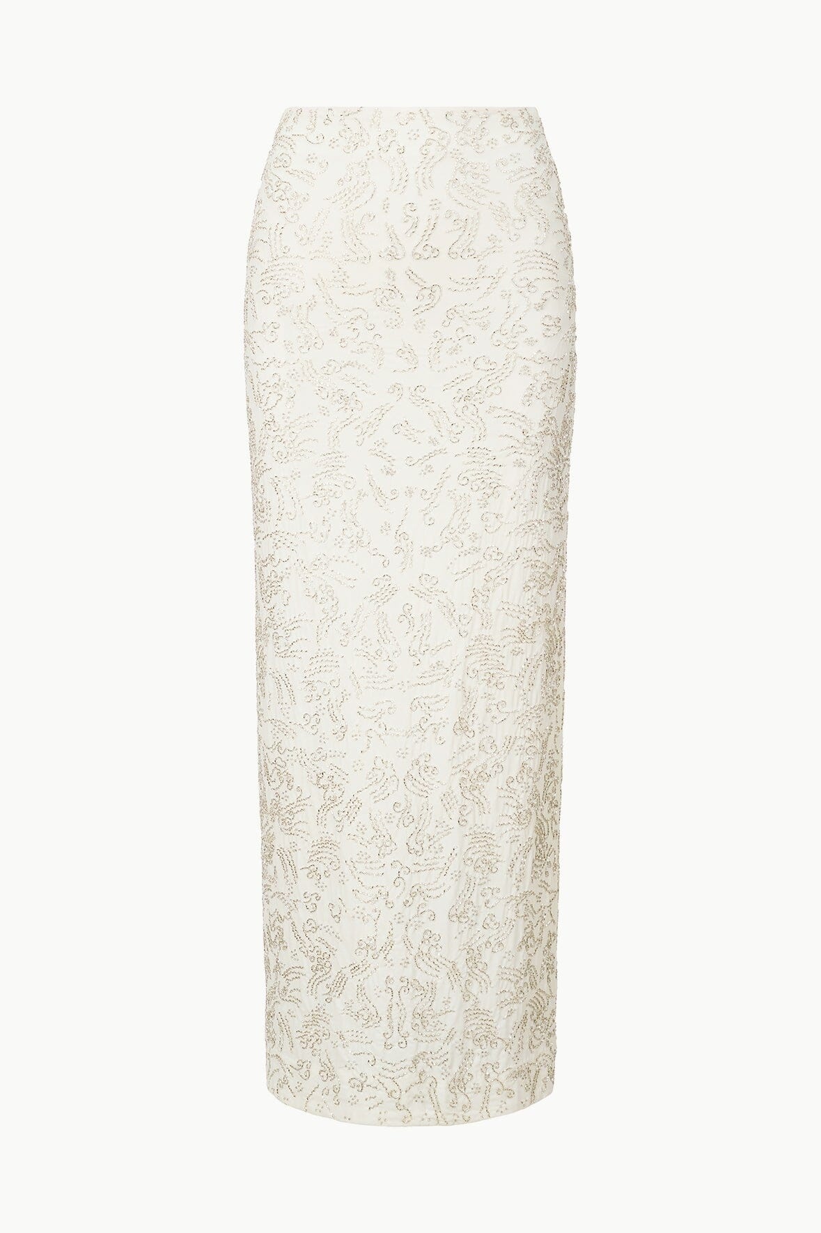 STAUD BARLETTA SKIRT IVORY - 1