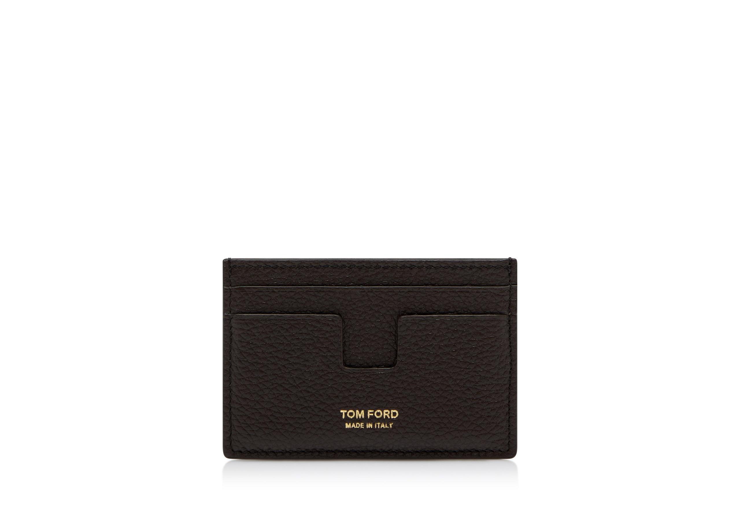TWO-TONE GRAIN LEATHER CLASSIC CARDHOLDER - 1
