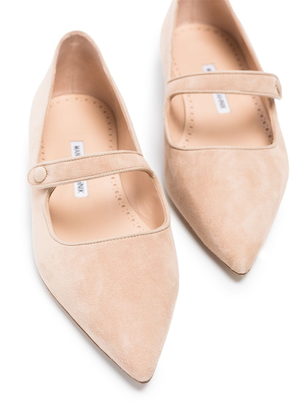 Campari suede ballerina shoes - 2