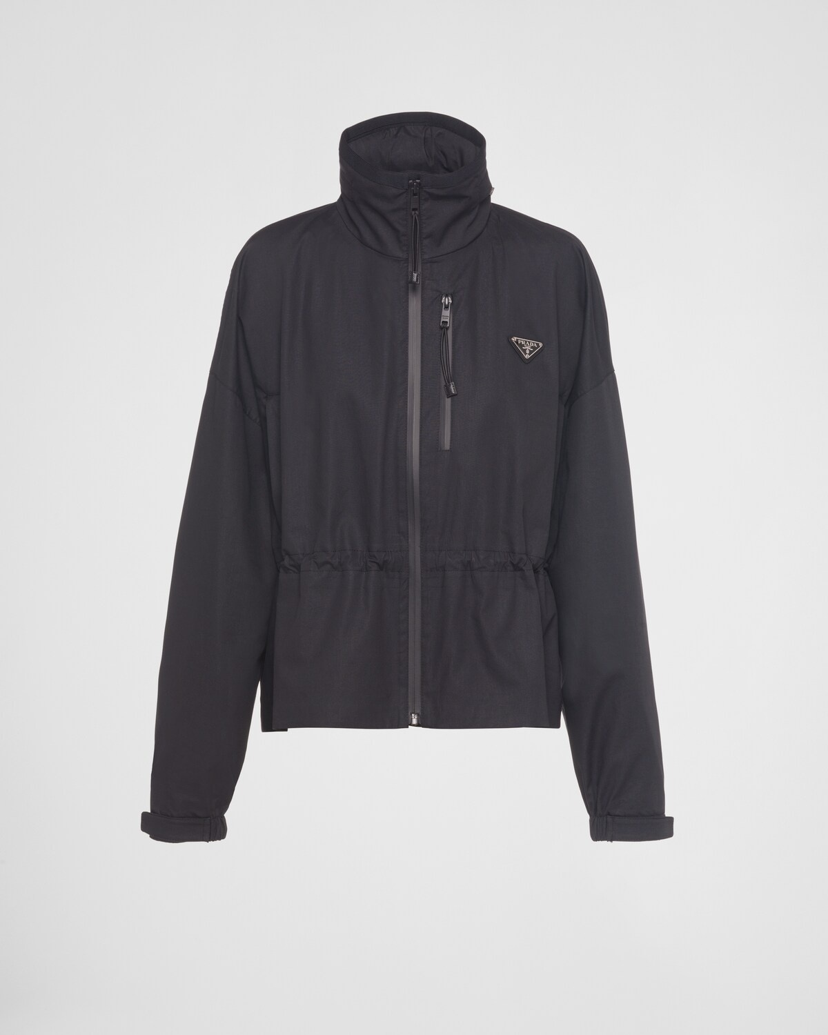 Technical-cotton and Re-Nylon jacket - 1