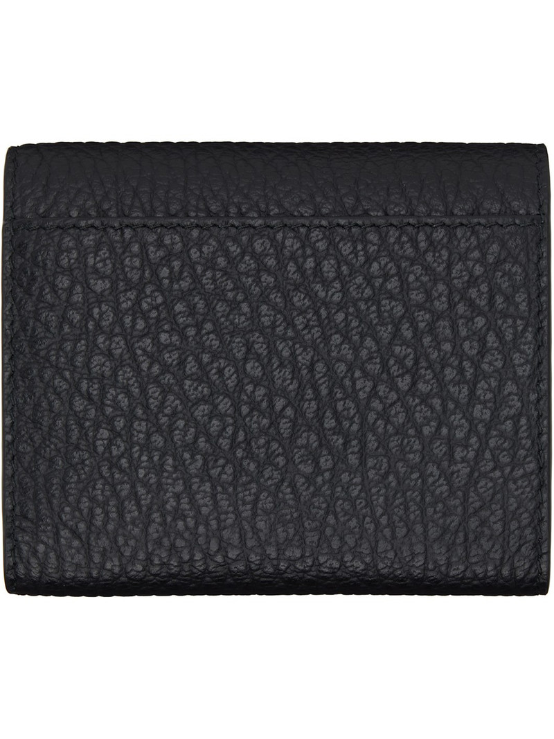 Maison Margiela Black Four Stitches Wallet outlook