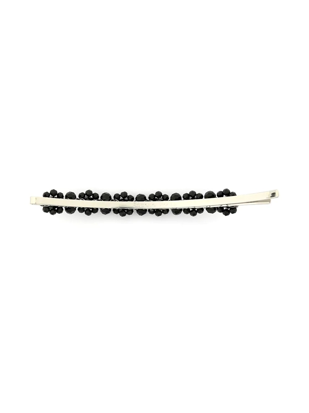 floral-beaded hair slide - 2