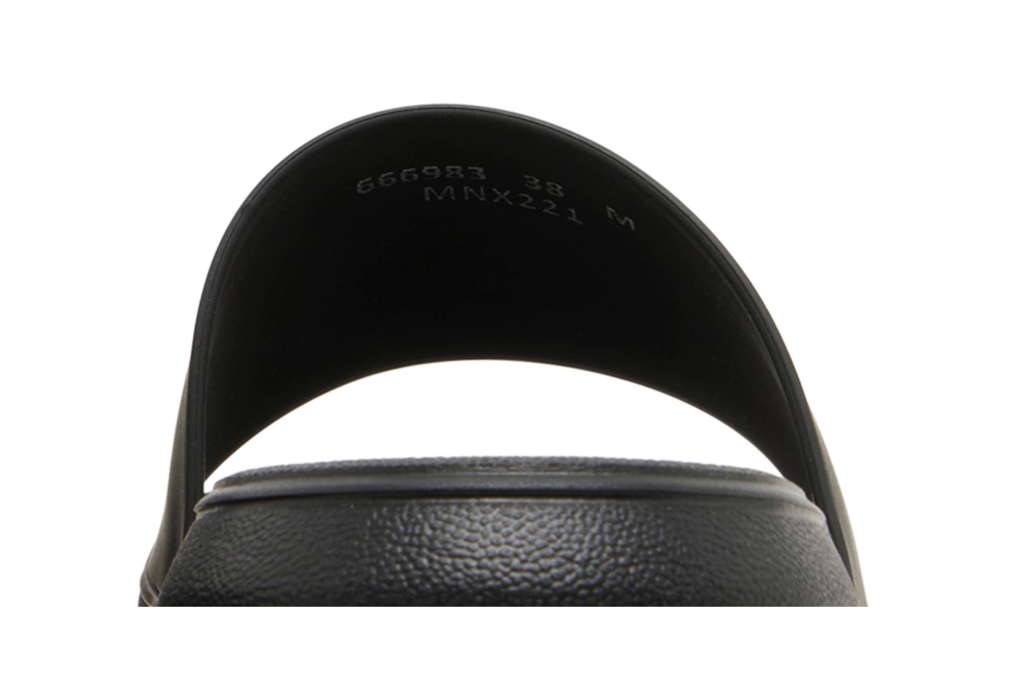 Alexander Mcqueen Wmns Logo Slides 'Black' - 7