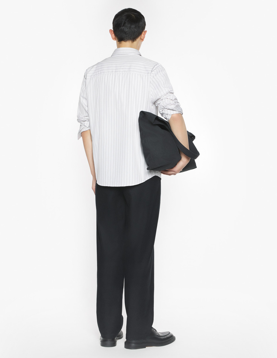 MAISON KITSUNE HANDWRITING CASUAL SHIRT - 5