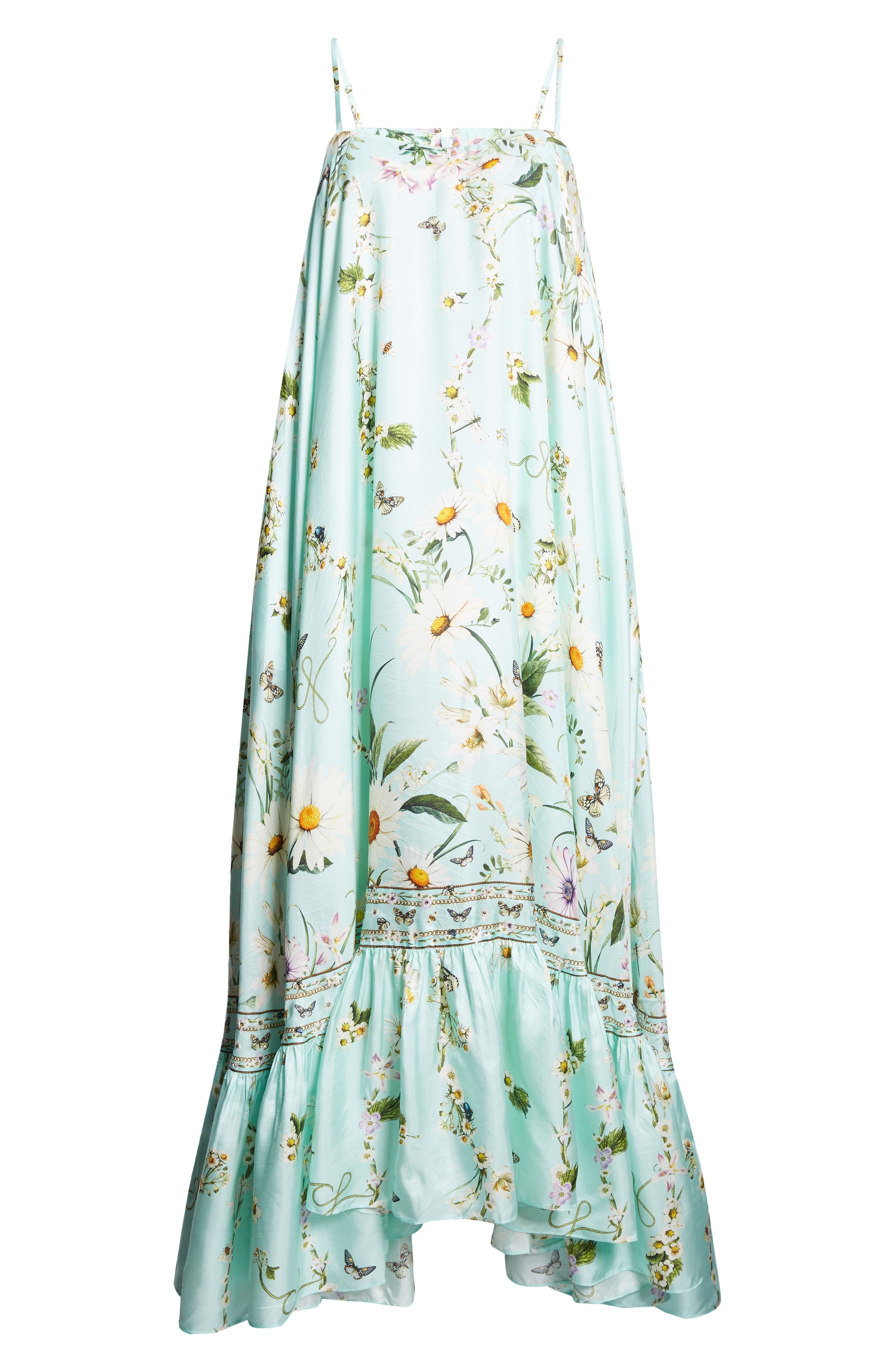Camilla Floral Freefall Convertible Silk Maxi Dress at Nordstrom - 6