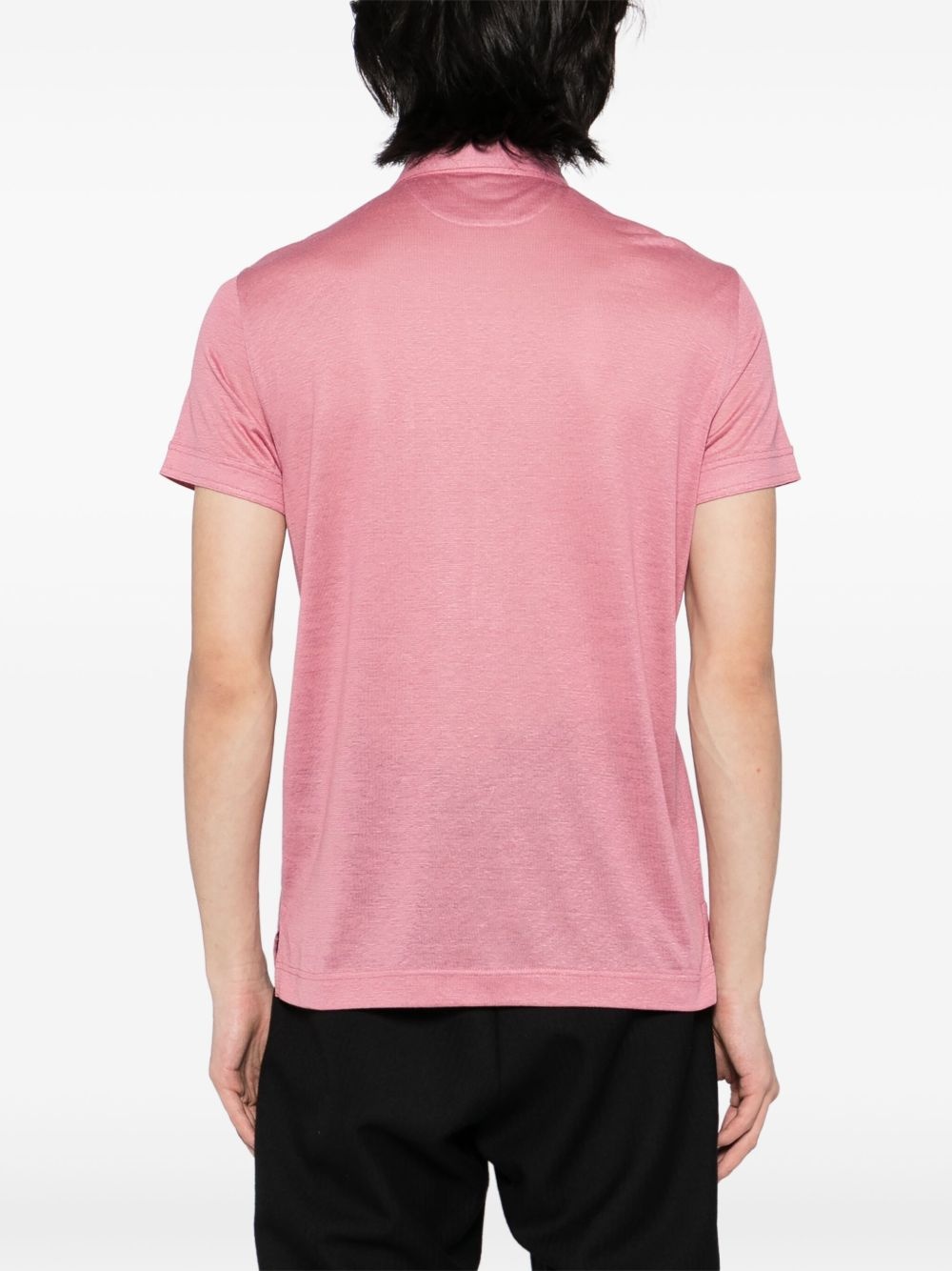 short-sleeved polo shirt - 3