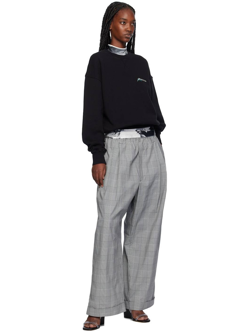 Meryll Rogge Black Oversized Sweatshirt outlook