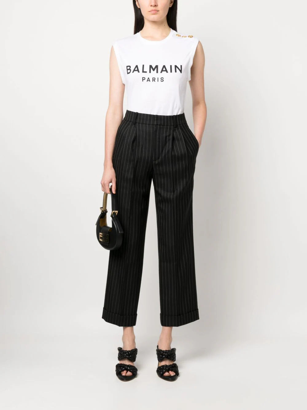 Balmain Women Printed Tank Top - 2