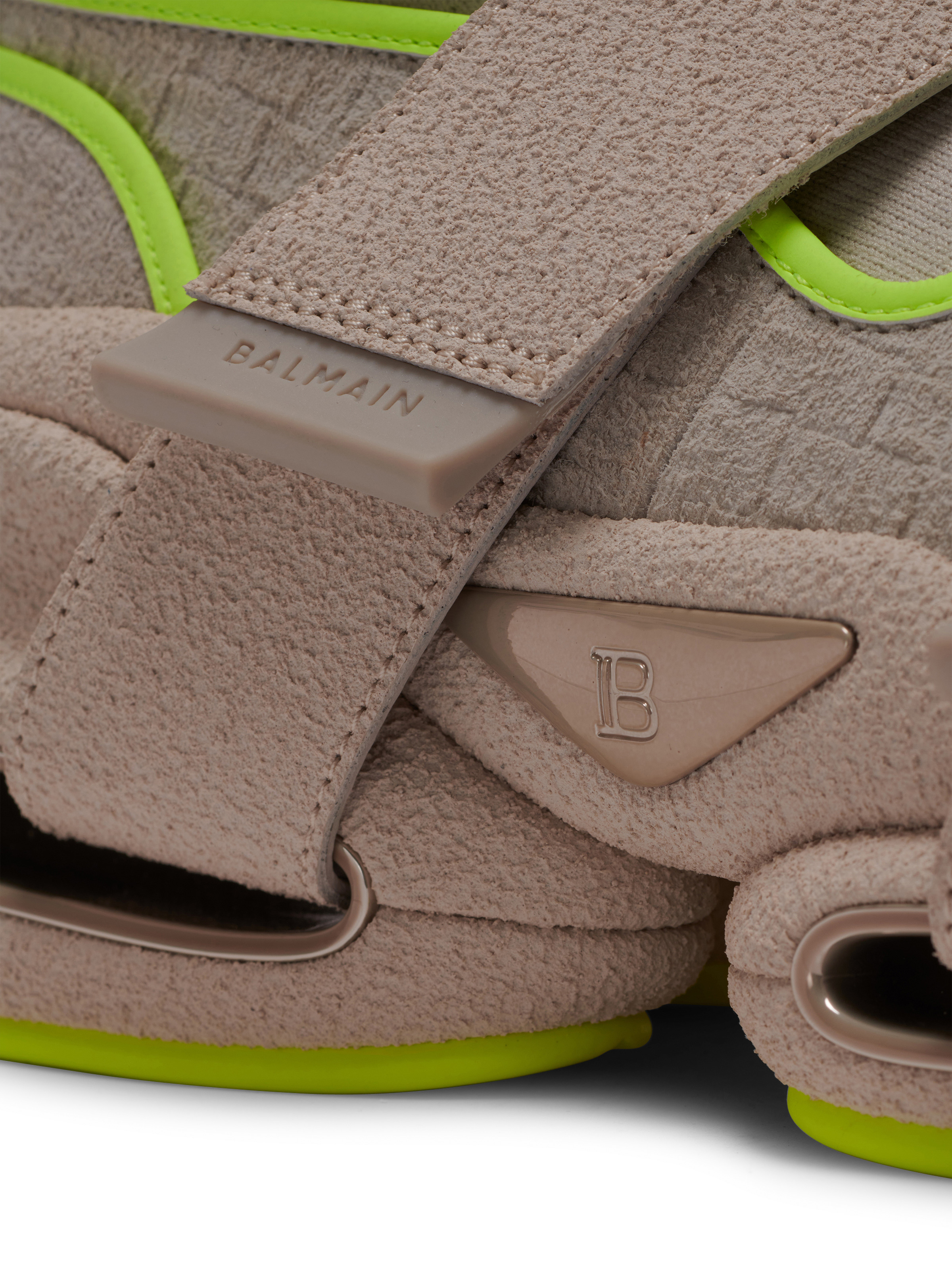 B-Bold knit high-top trainers - 7