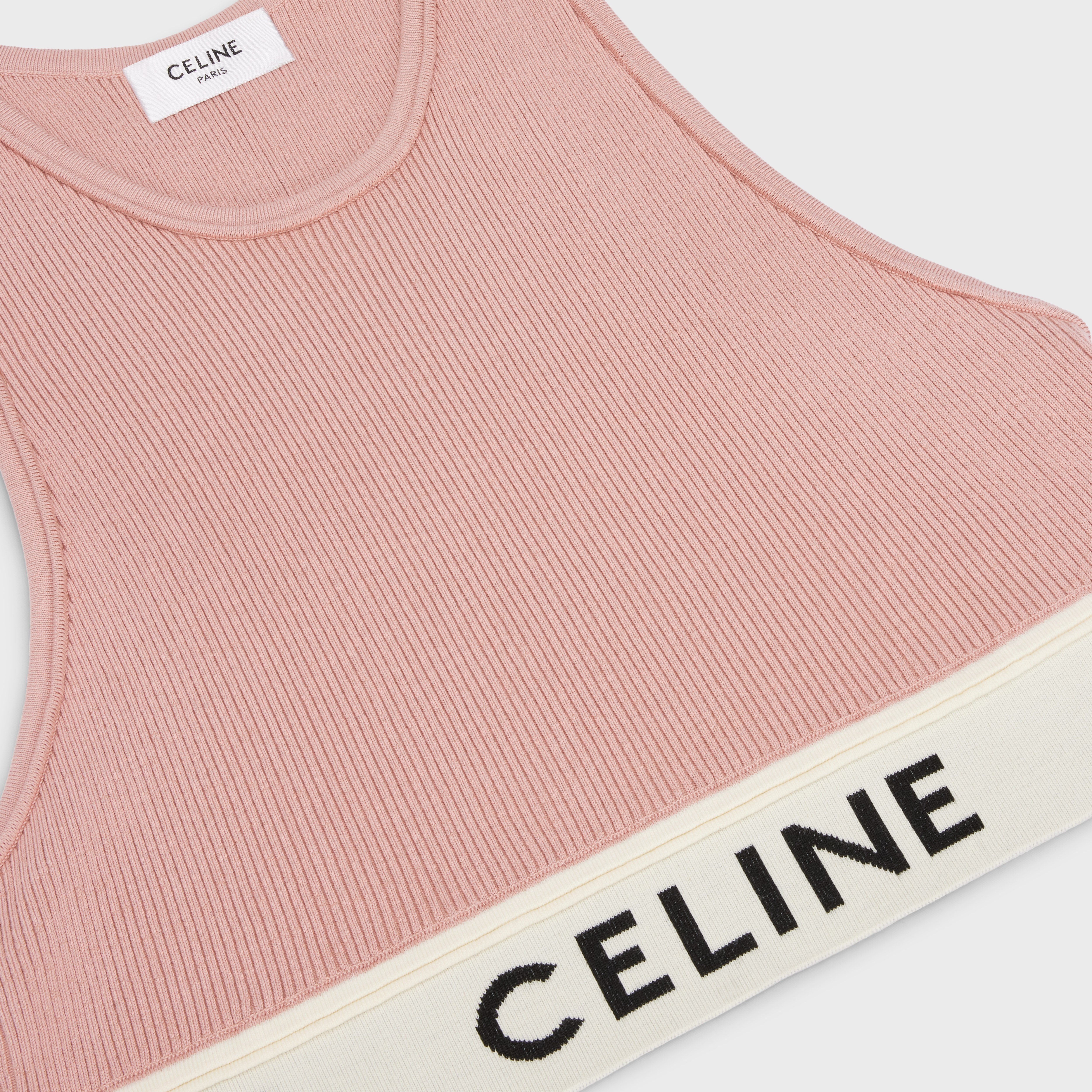 CELINE MESH SPORTS BRA - 3