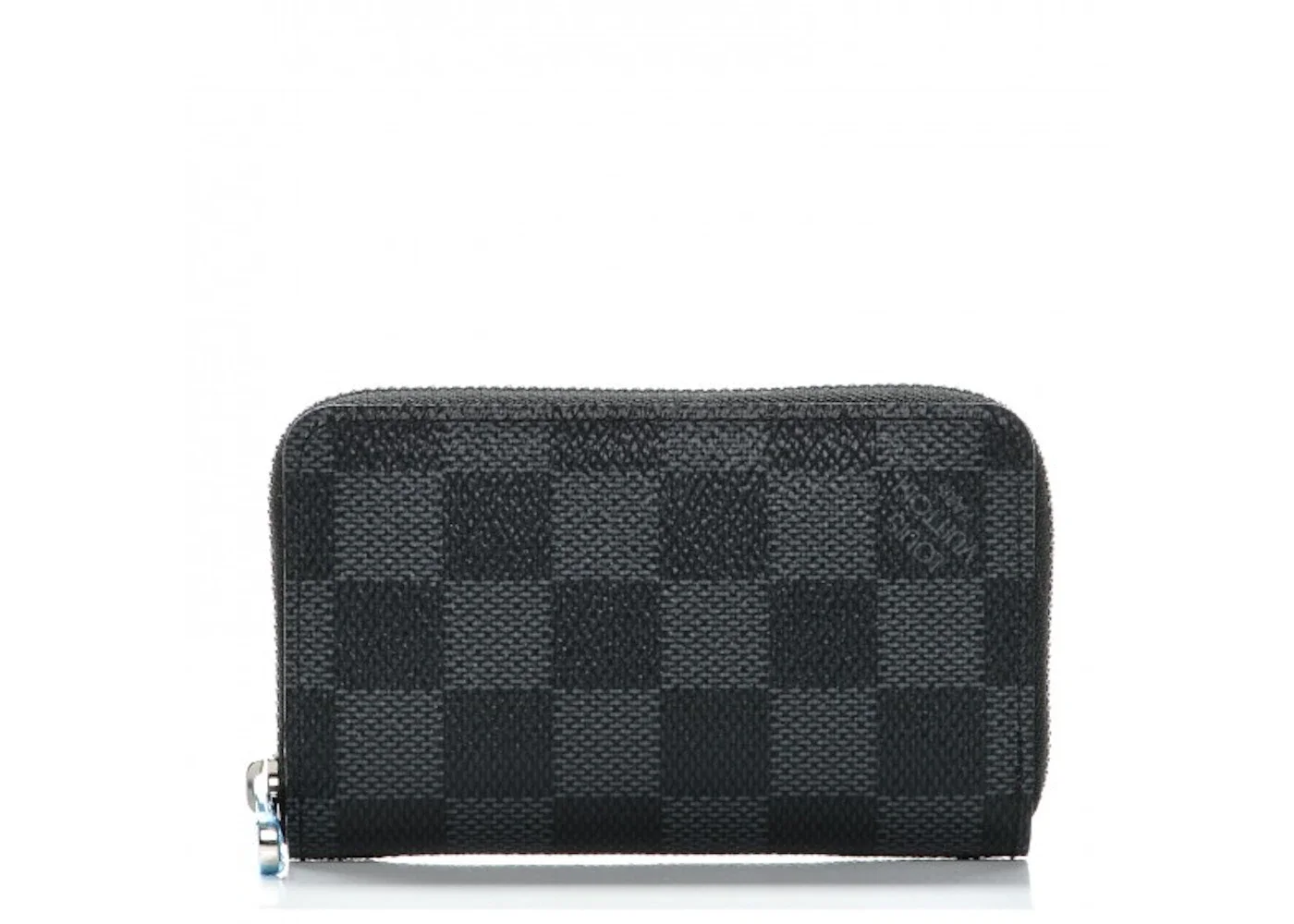Louis Vuitton Zippy Coin Purse Vertical Damier Graphite - 1
