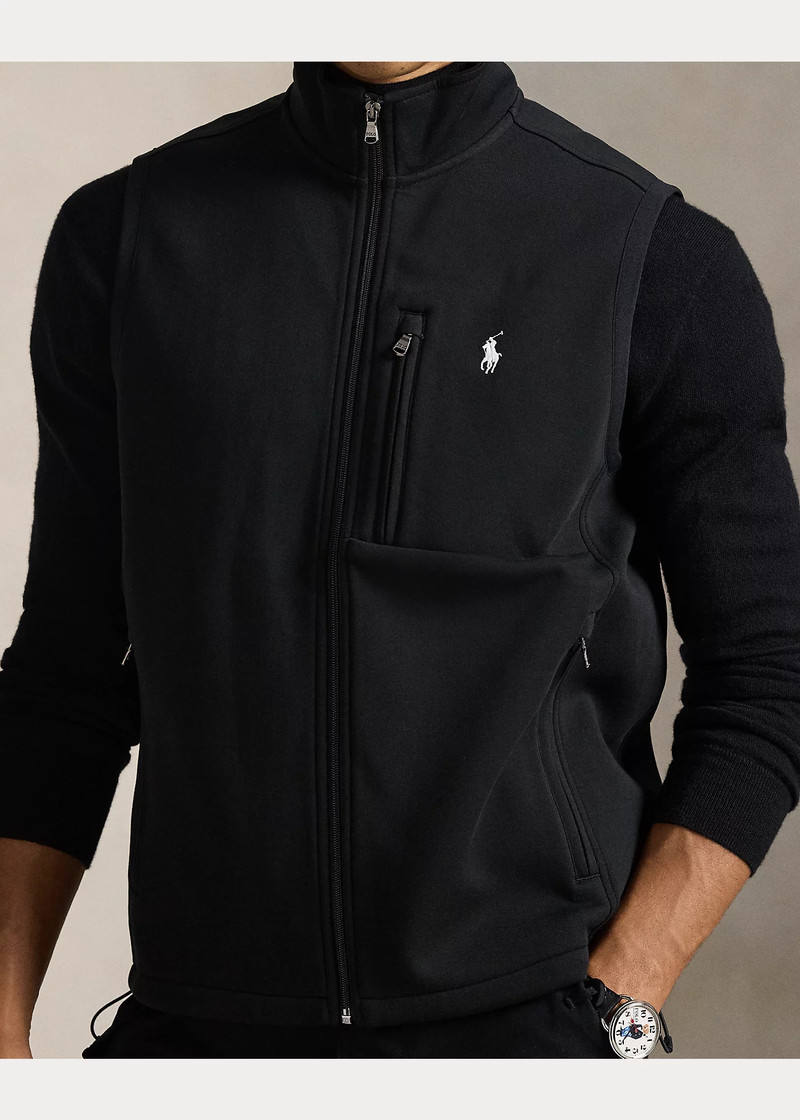 Double-Knit Mockneck Vest 5