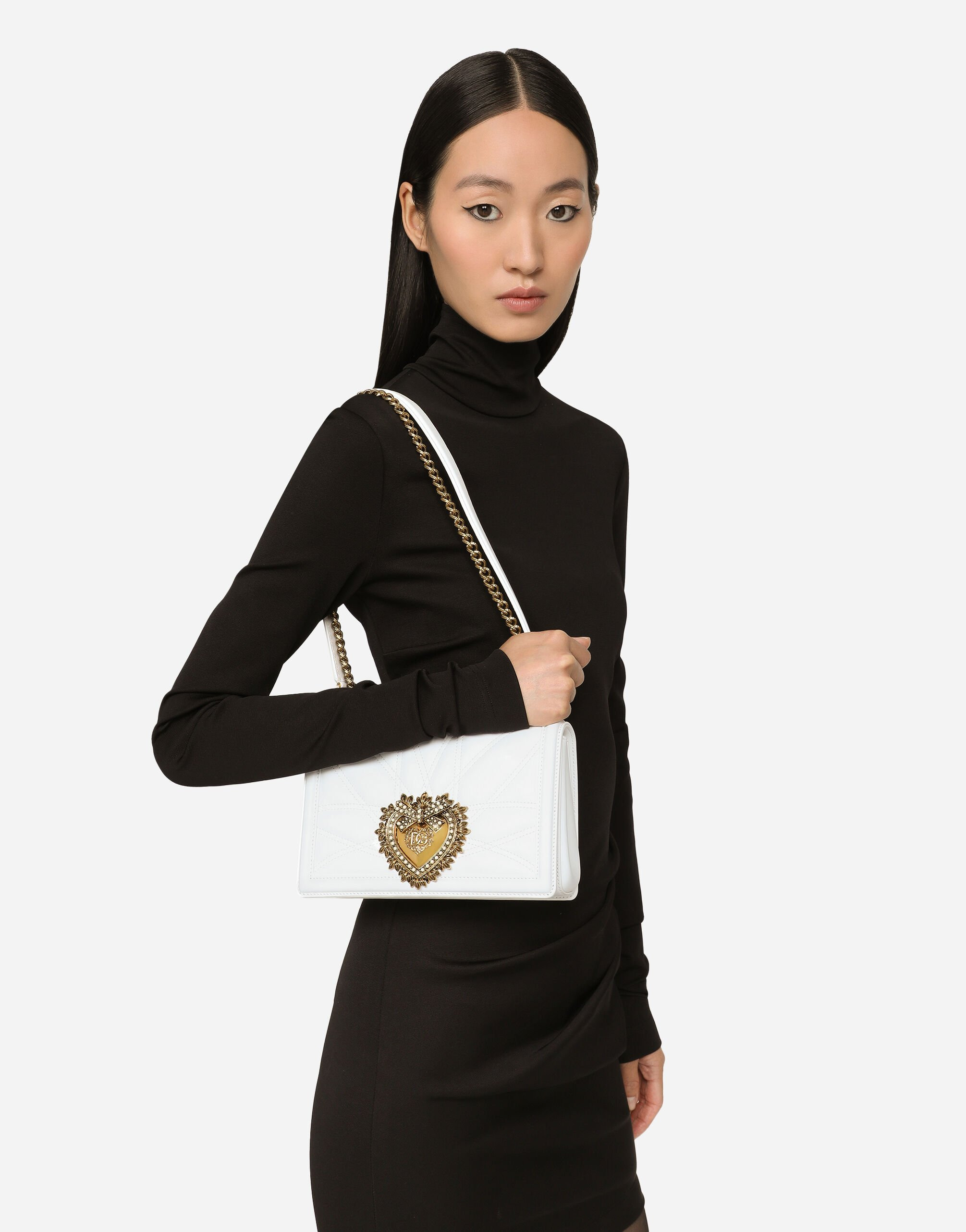Medium Devotion bag in quilted nappa leather - 8