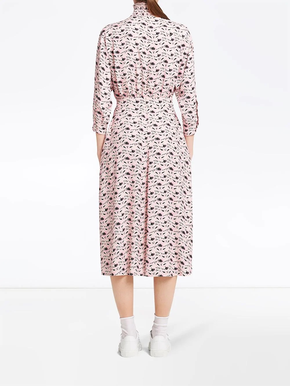 paisley-print midi dress - 4