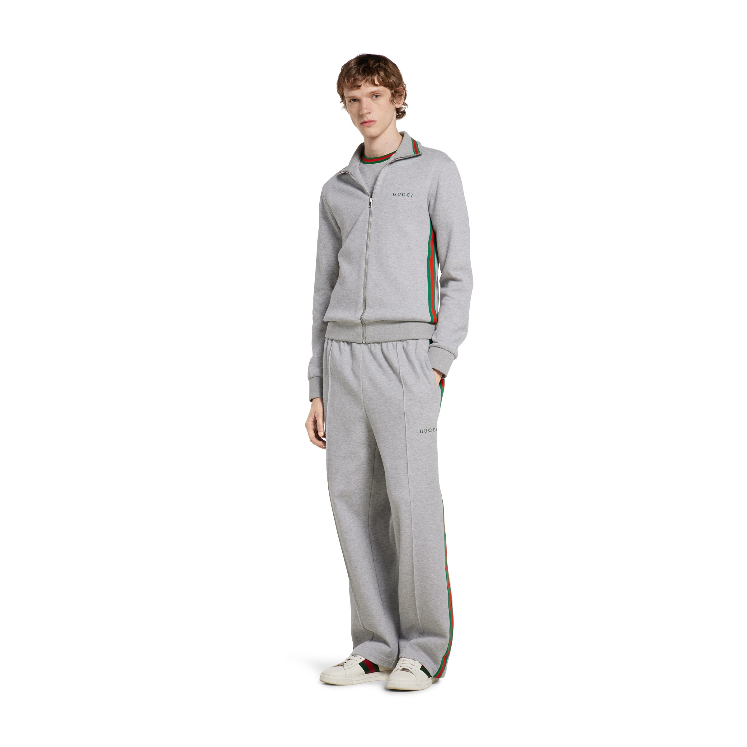Cotton piquet double sportswear pant - 2