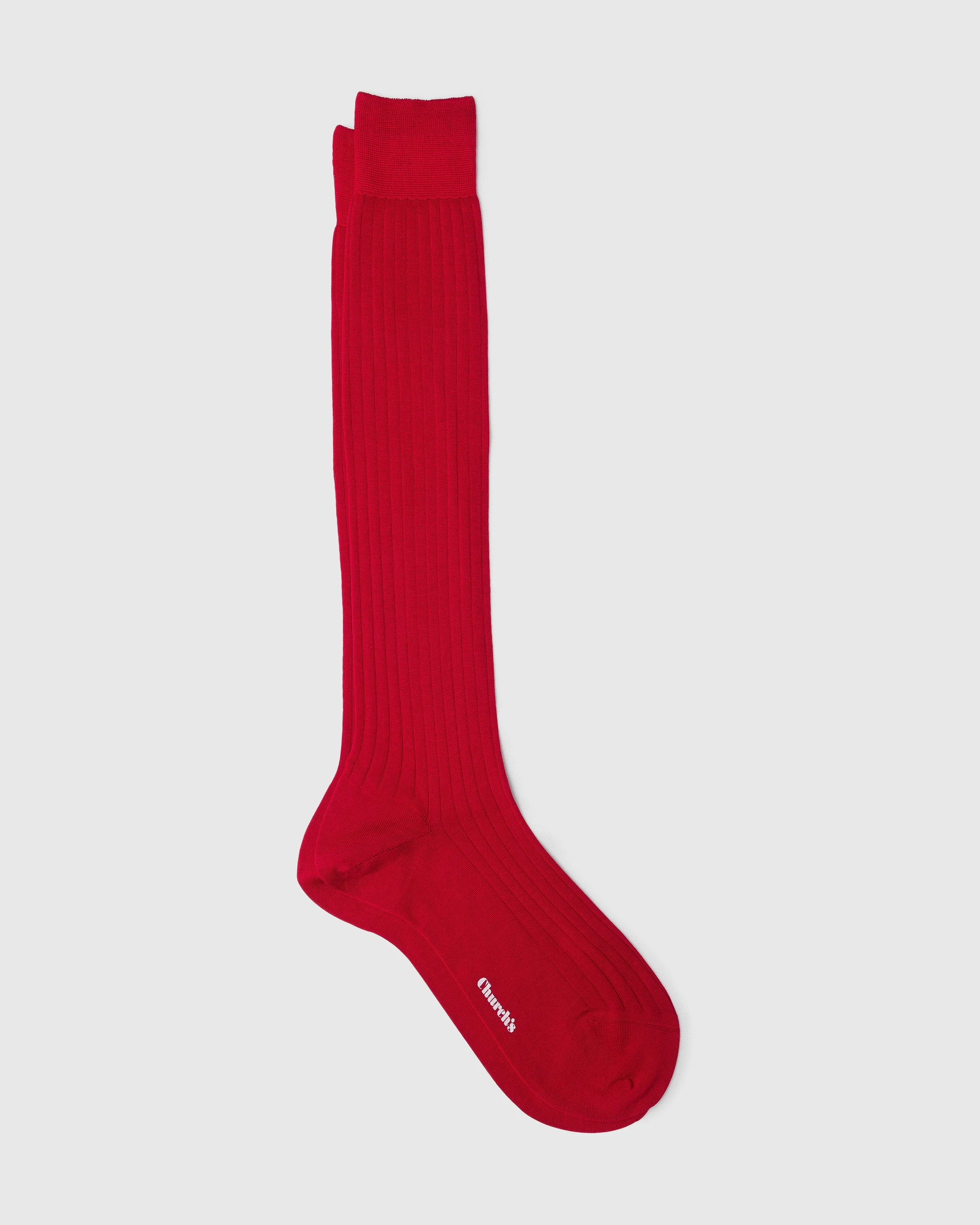 Ribbed cotton socks - 1
