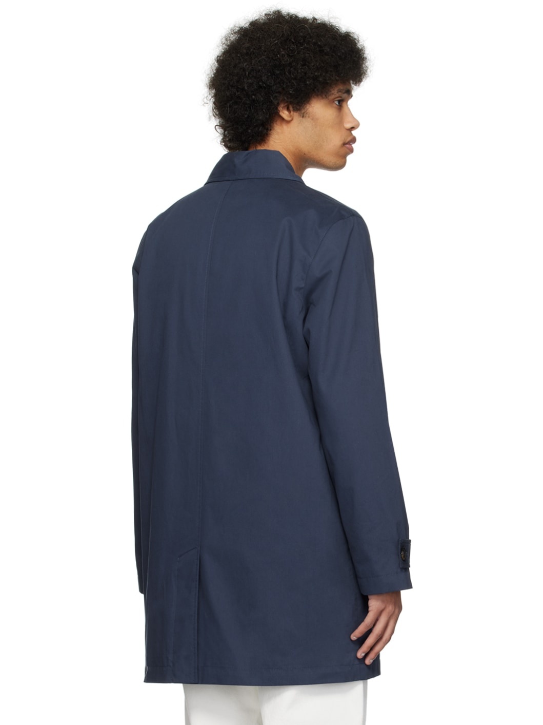 Navy Victor Coat - 3