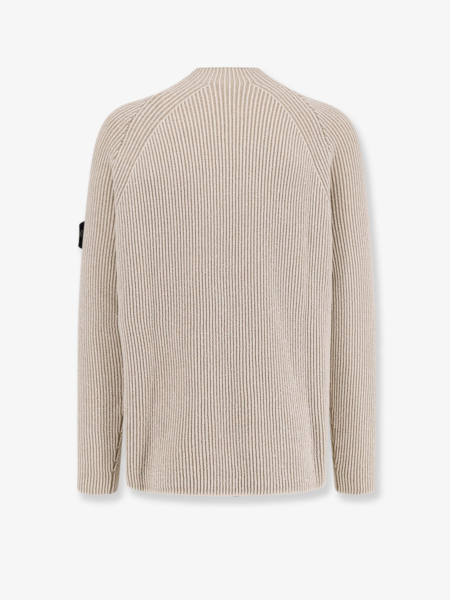 Stone Island Men Certified Virgin Wool And Cotton Sweater - 2