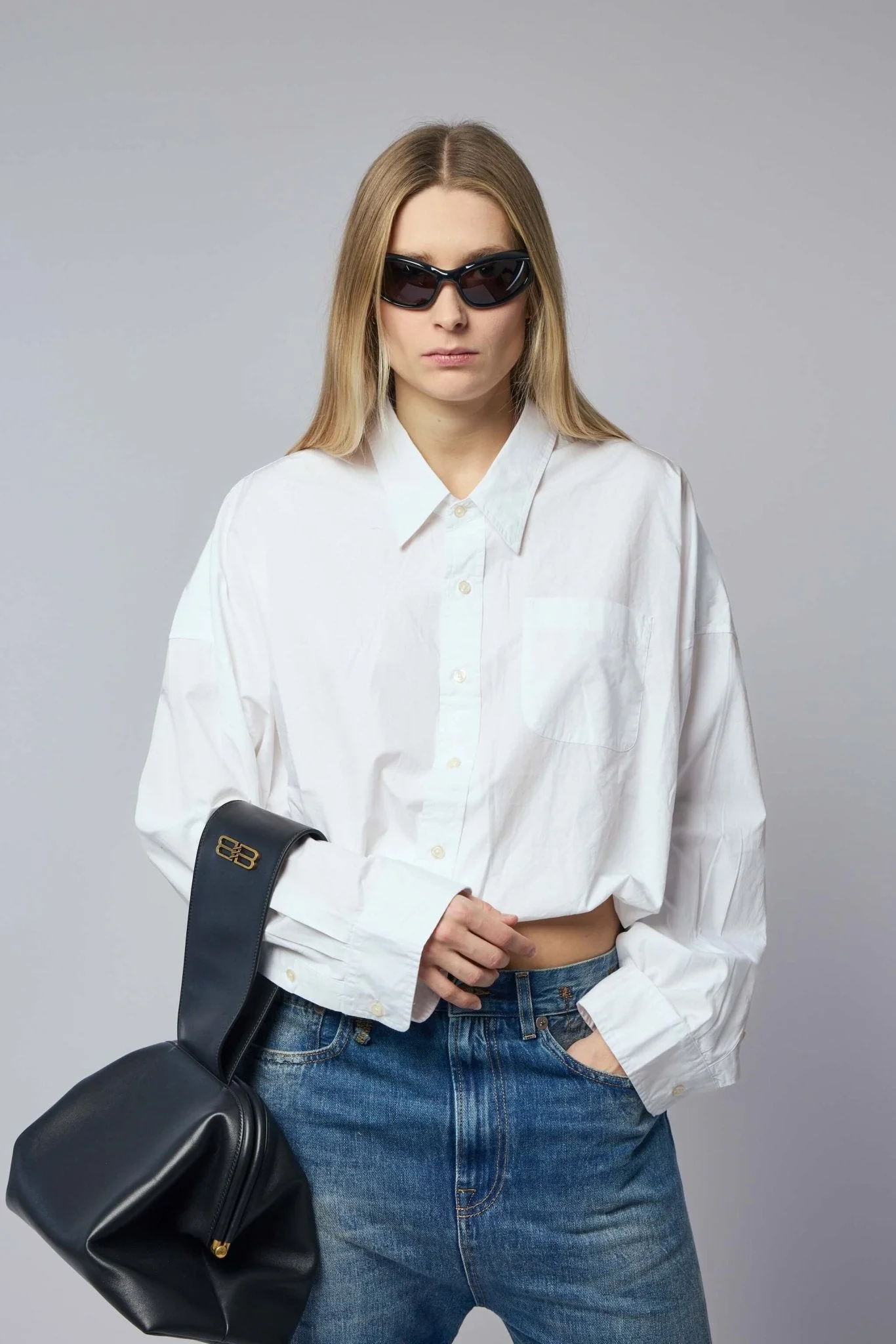 Crossover Bubble Shirt - 1