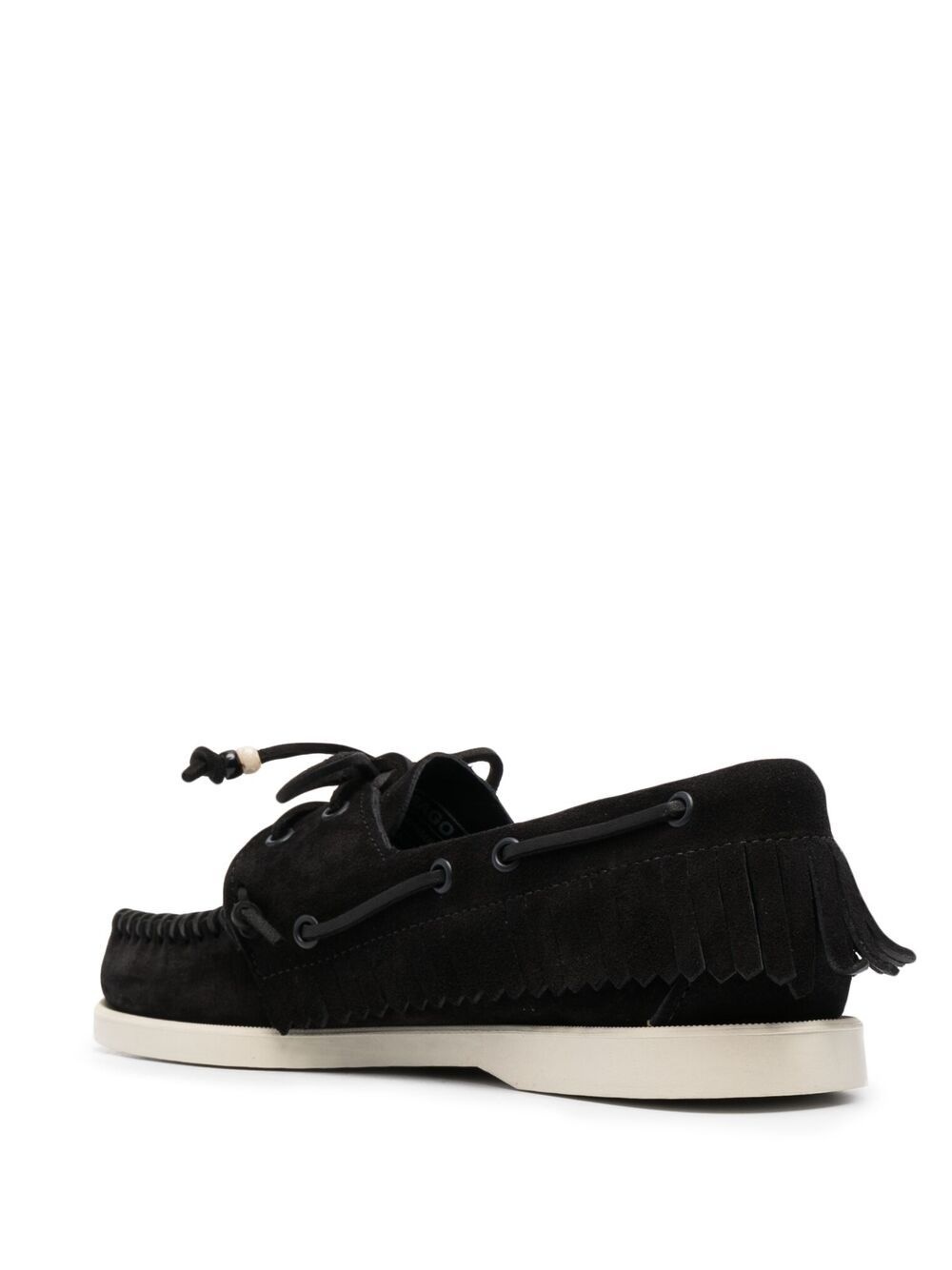 fringed Dockside loafers - 3