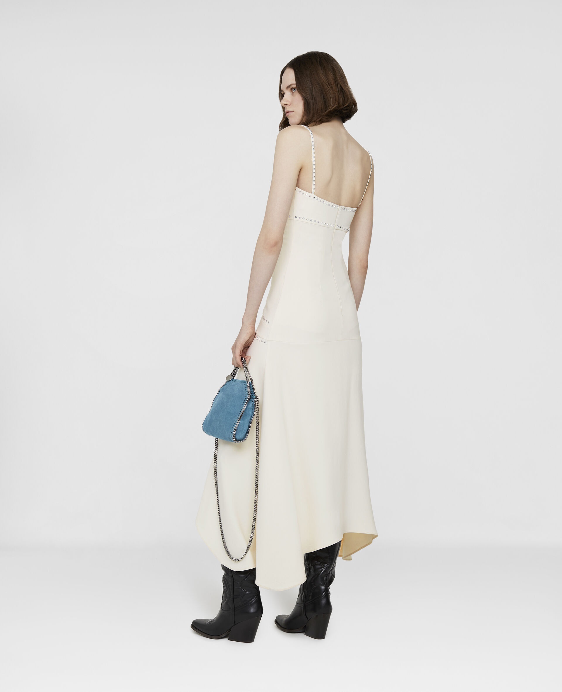 Stretch Cady Maxi Dress - 3